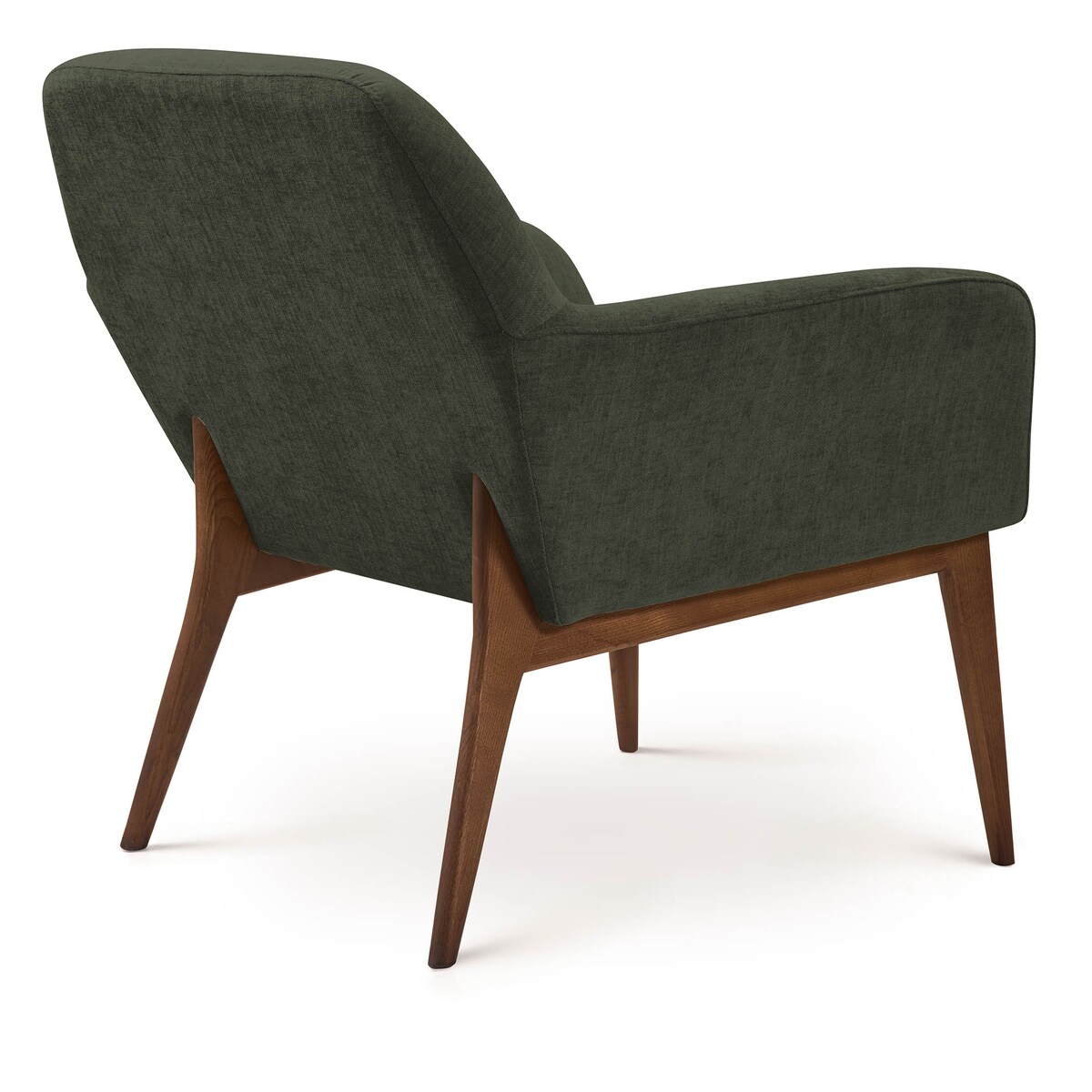 Poltrona Baixa com Pés de Madeira de Freixo Andy Room Taupe-4