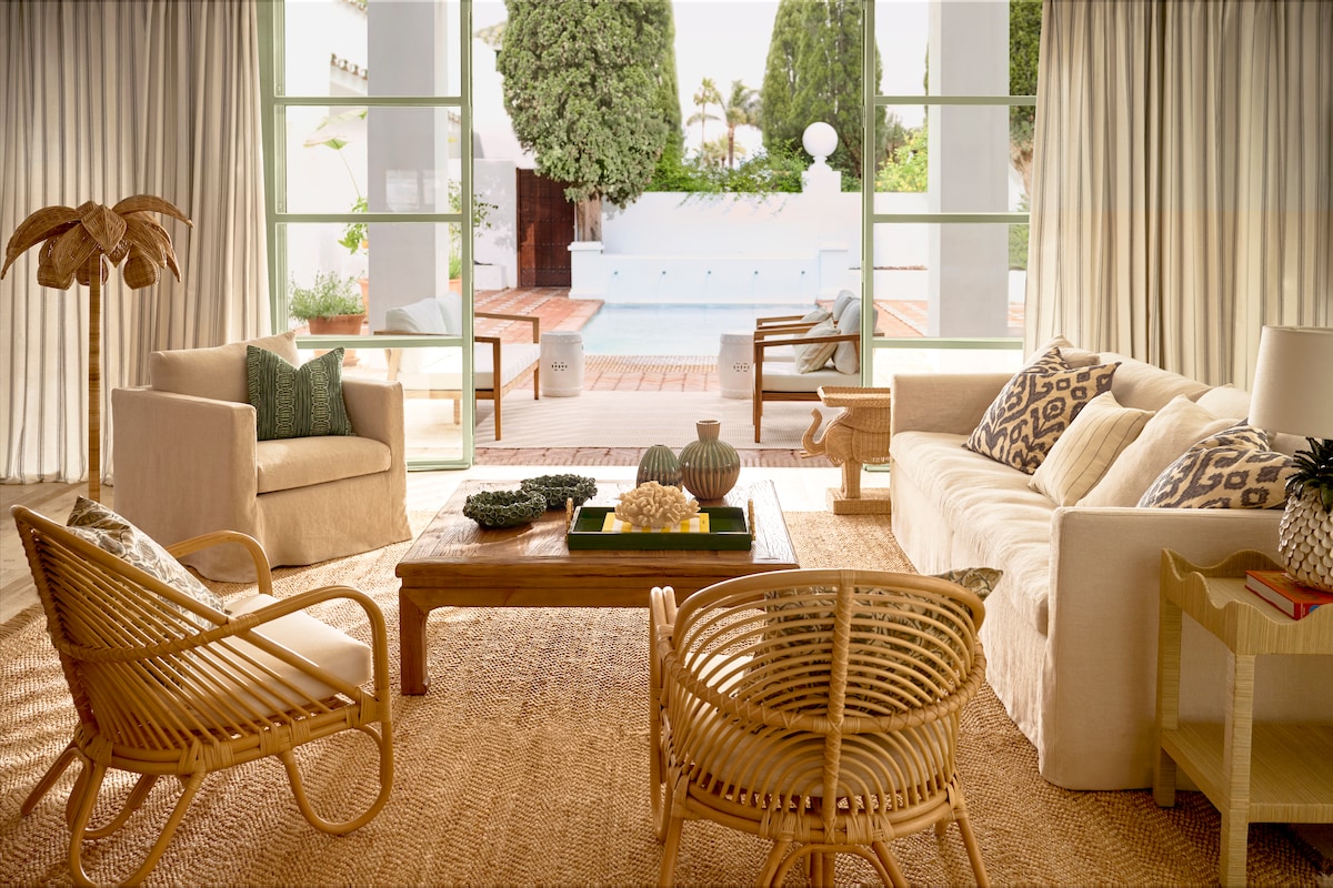 Sillón desenfundable de lino Ibiza El Corte Inglés Natural-6