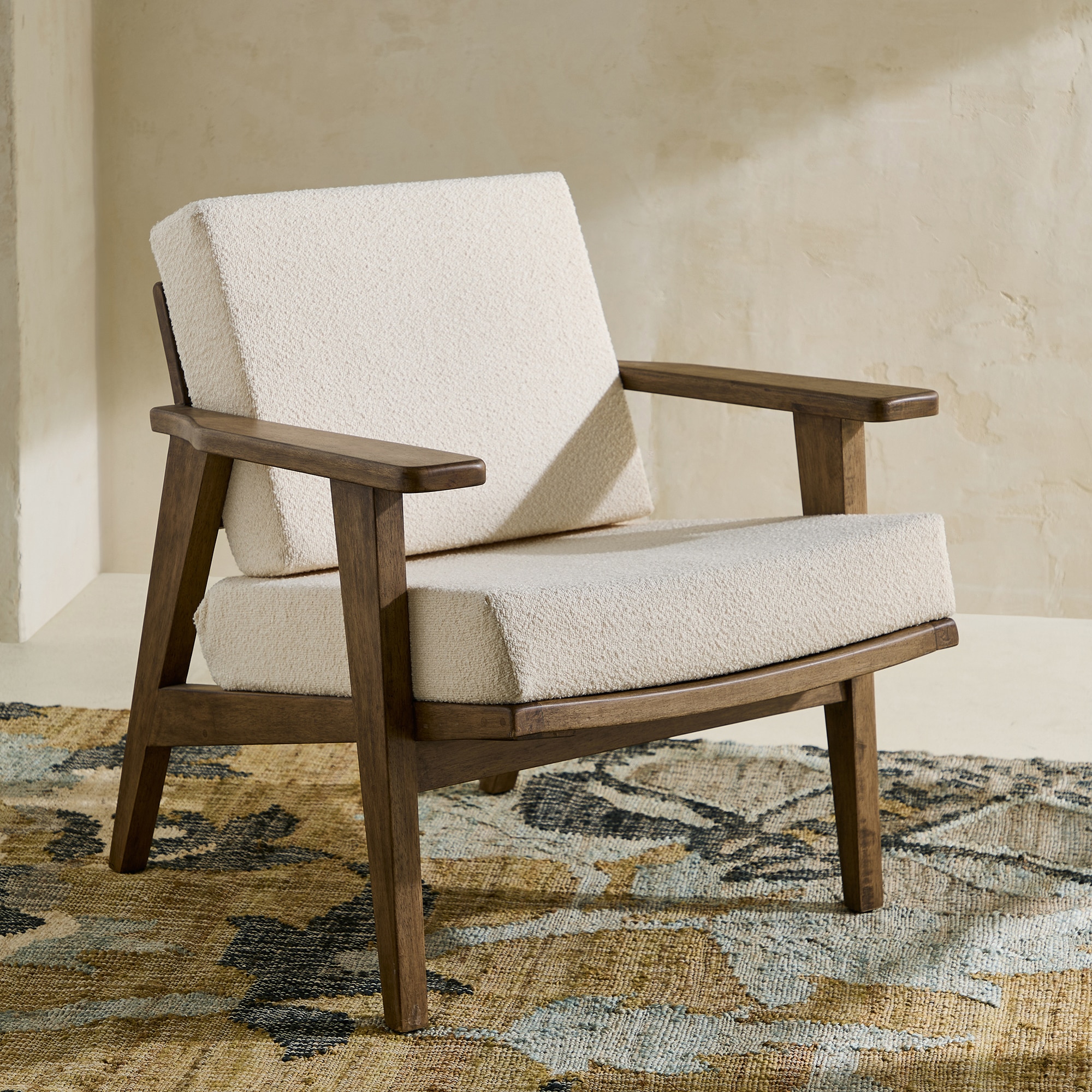 Imagem 0 de Cadeirão em bouclé Mahón