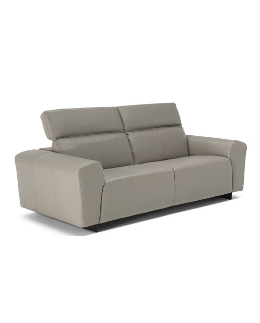 Sofá de 3 plazas de piel Modus Natuzzi - Topo Topo-2