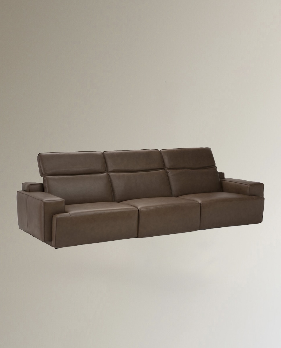 Sofá de 3 plazas con 3 asientos relax Iago Natuzzi 2