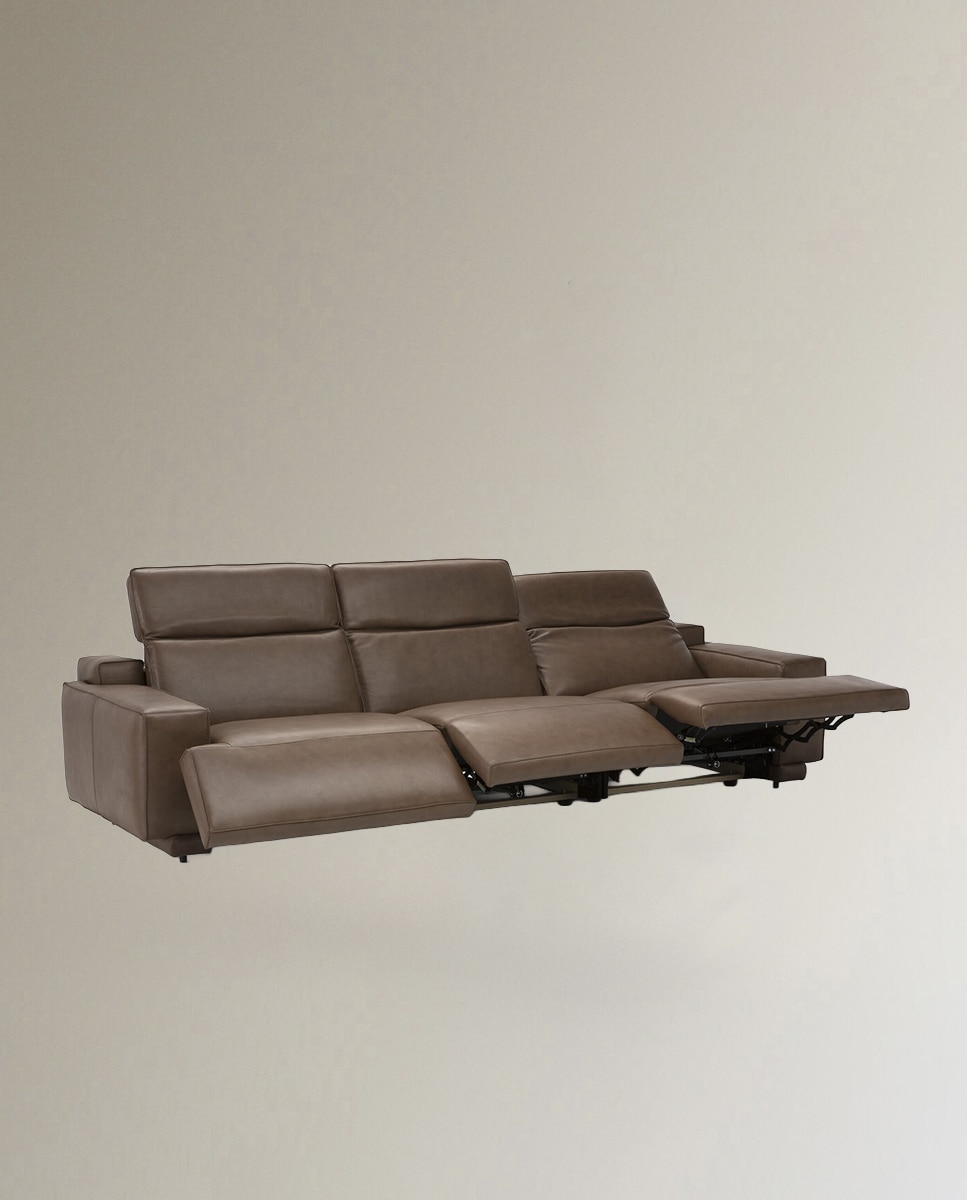 Sofá de 3 plazas con 3 asientos relax Iago Natuzzi 3
