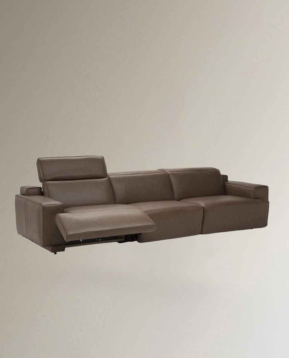 Sofá de 3 plazas con 3 asientos relax Iago Natuzzi 5
