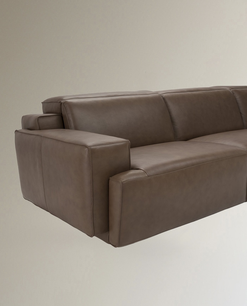 Sofá de 3 plazas con 3 asientos relax Iago Natuzzi 6