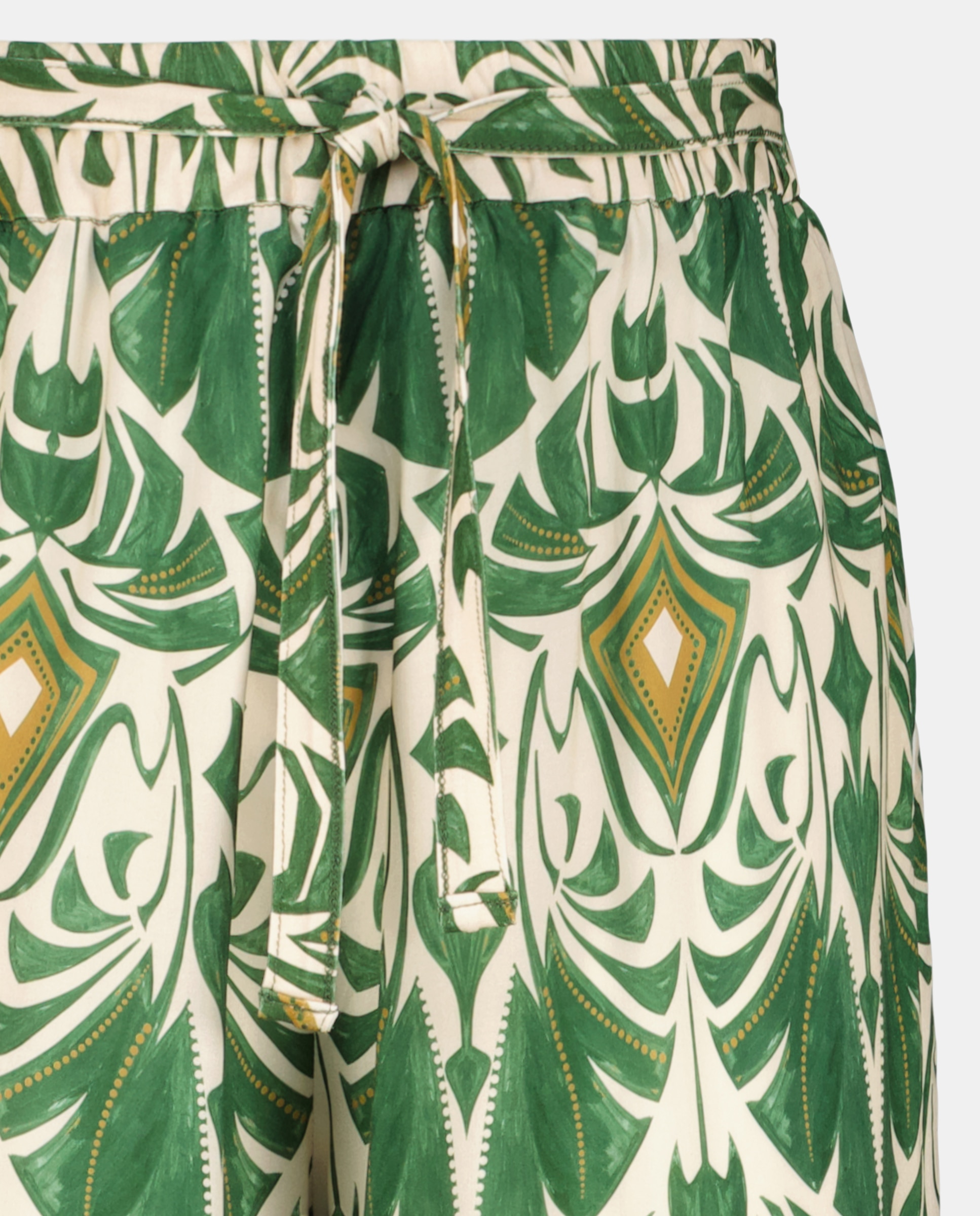 Calças Regular com Bolsos Verde-escuro-5