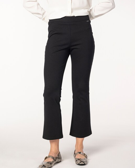 Imagem 0 de Calças à Boca de sino em Malha Milano Elástica