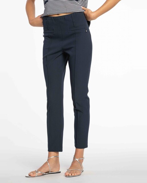 Imagem 0 de Calças Skinny de Sarja Elástica