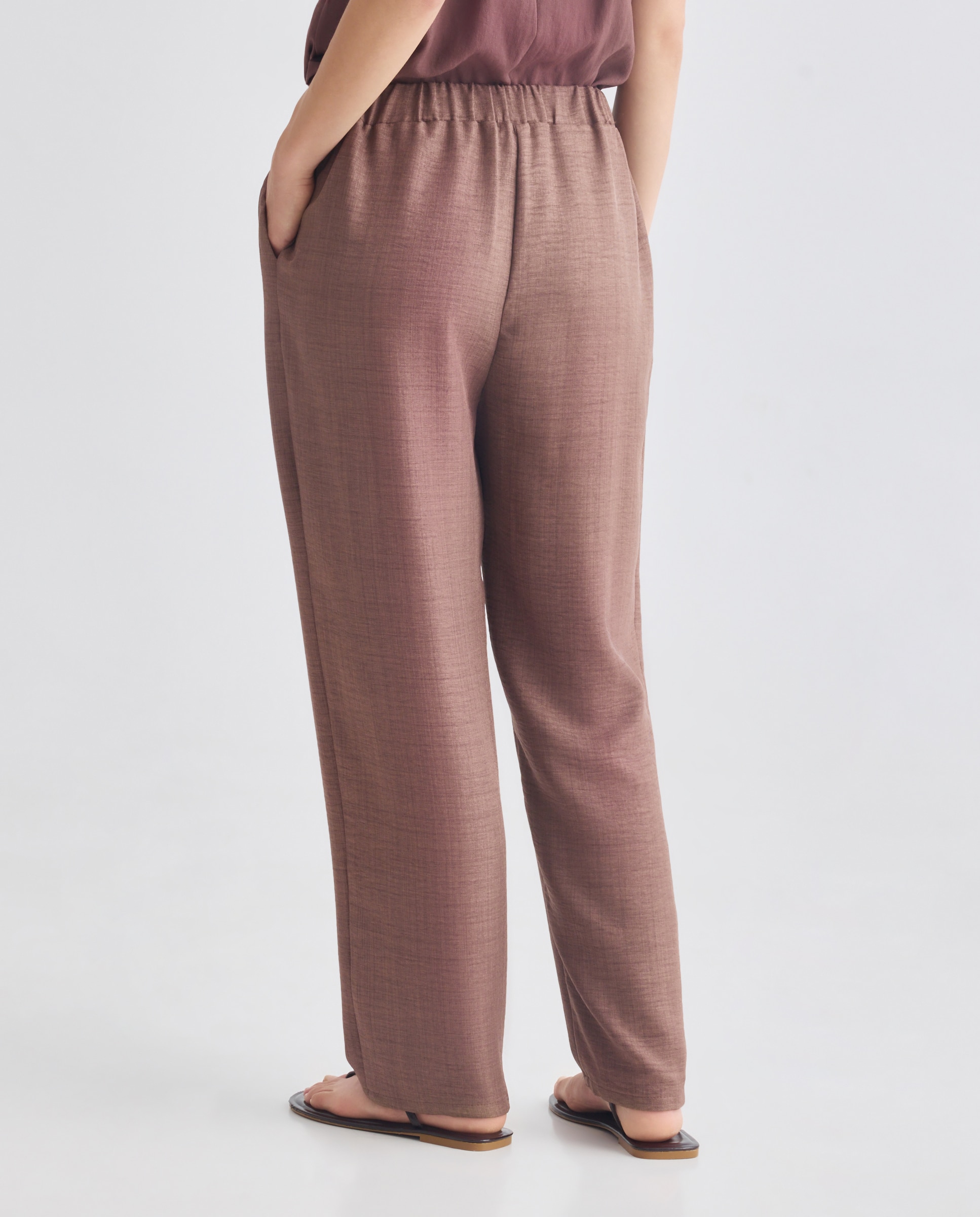 Imagen 3 de Pantalon de mujer liso - Zermatt - Kaki Marrón