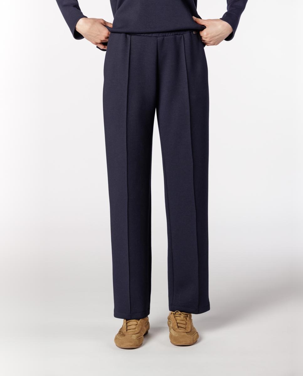Pantalón de mujer de neopreno ligero. - Naulover - Azul marino Azul marino-1
