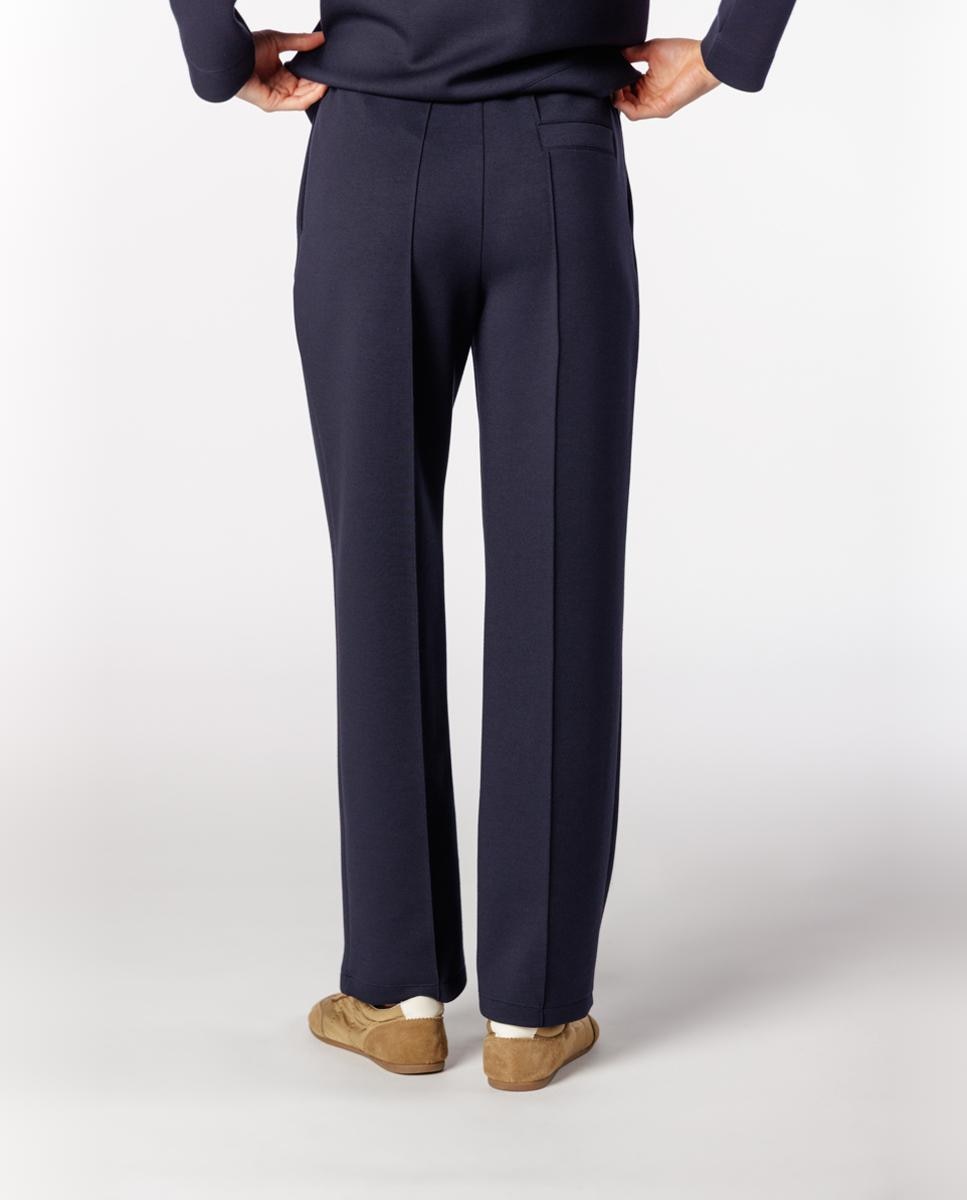 Pantalón de mujer de neopreno ligero. - Naulover - Azul marino Azul marino-2