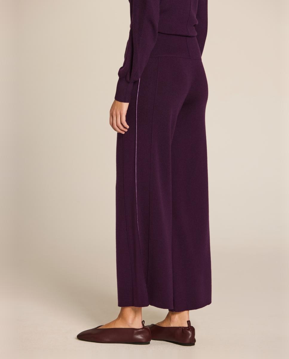 Pantalón de mujer detalle nervio - Escorpion - Berenjena Berenjena-2