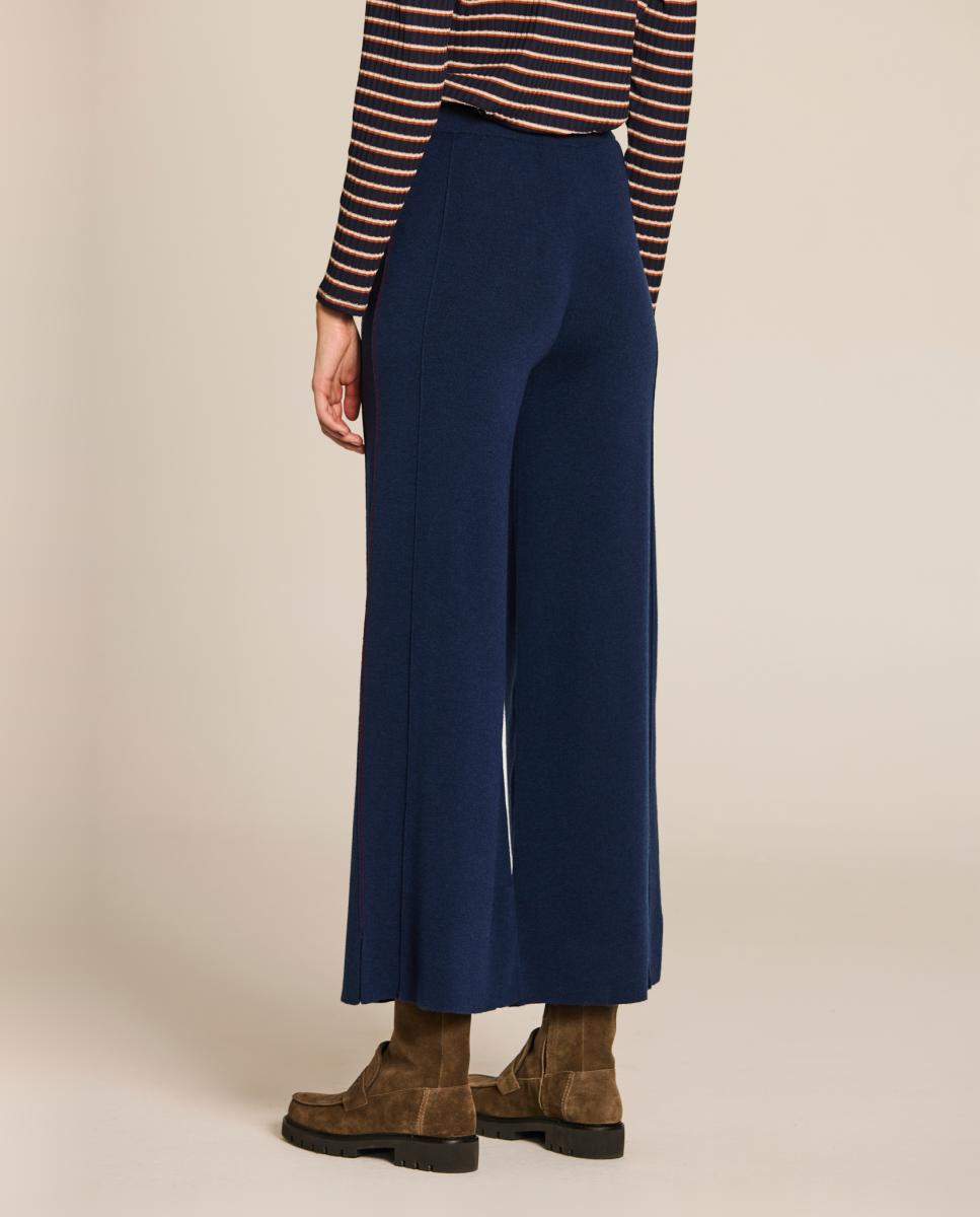 Pantalón de mujer detalle nervio - Escorpion - Azul marino Azul marino-2