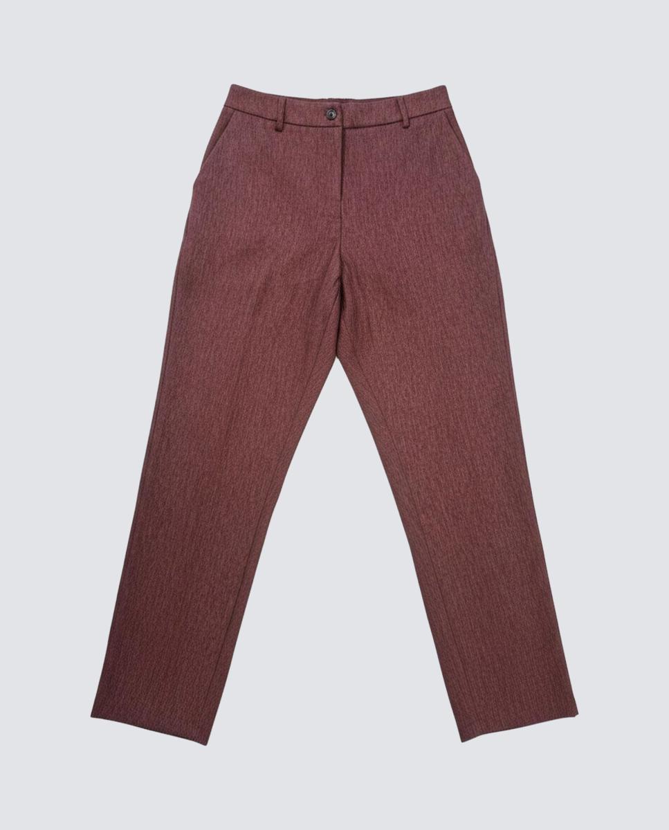 Pantalón de mujer liso vigoré - Zermatt - Granate Granate-2