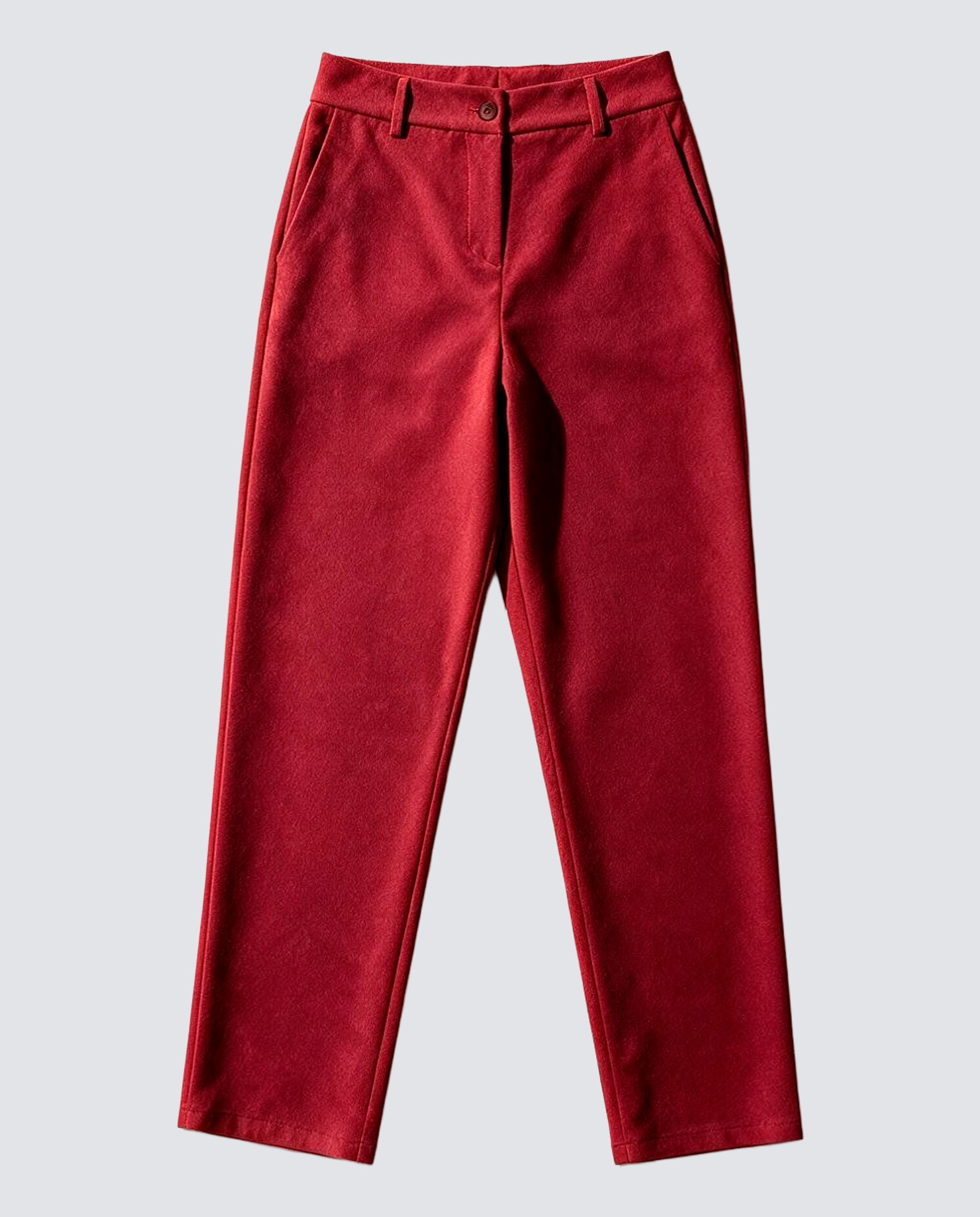 Pantalón de mujer liso - Zermatt - Rojo Rojo-3