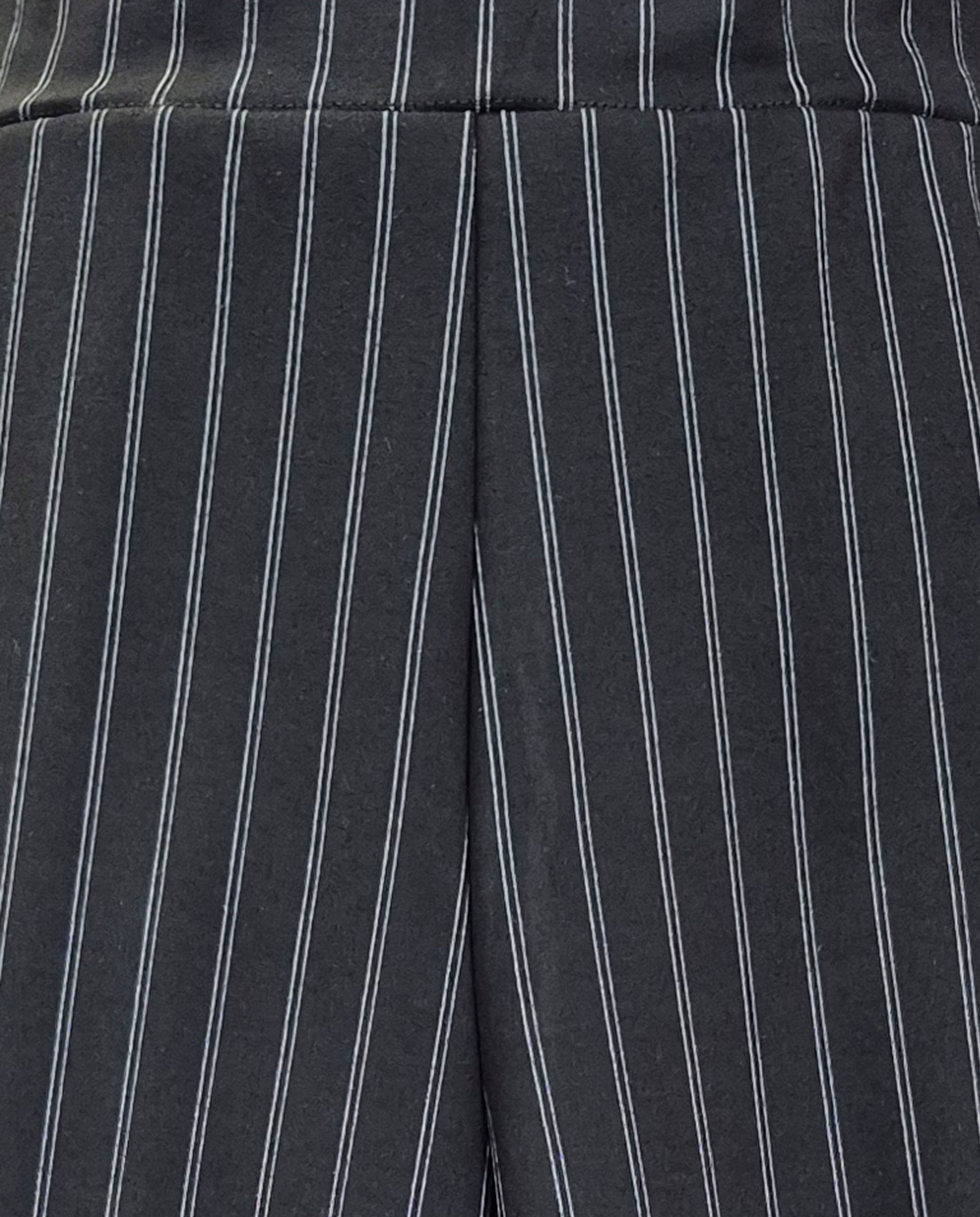 Pantalón de mujer rayas - Zermatt - Negro Negro-3