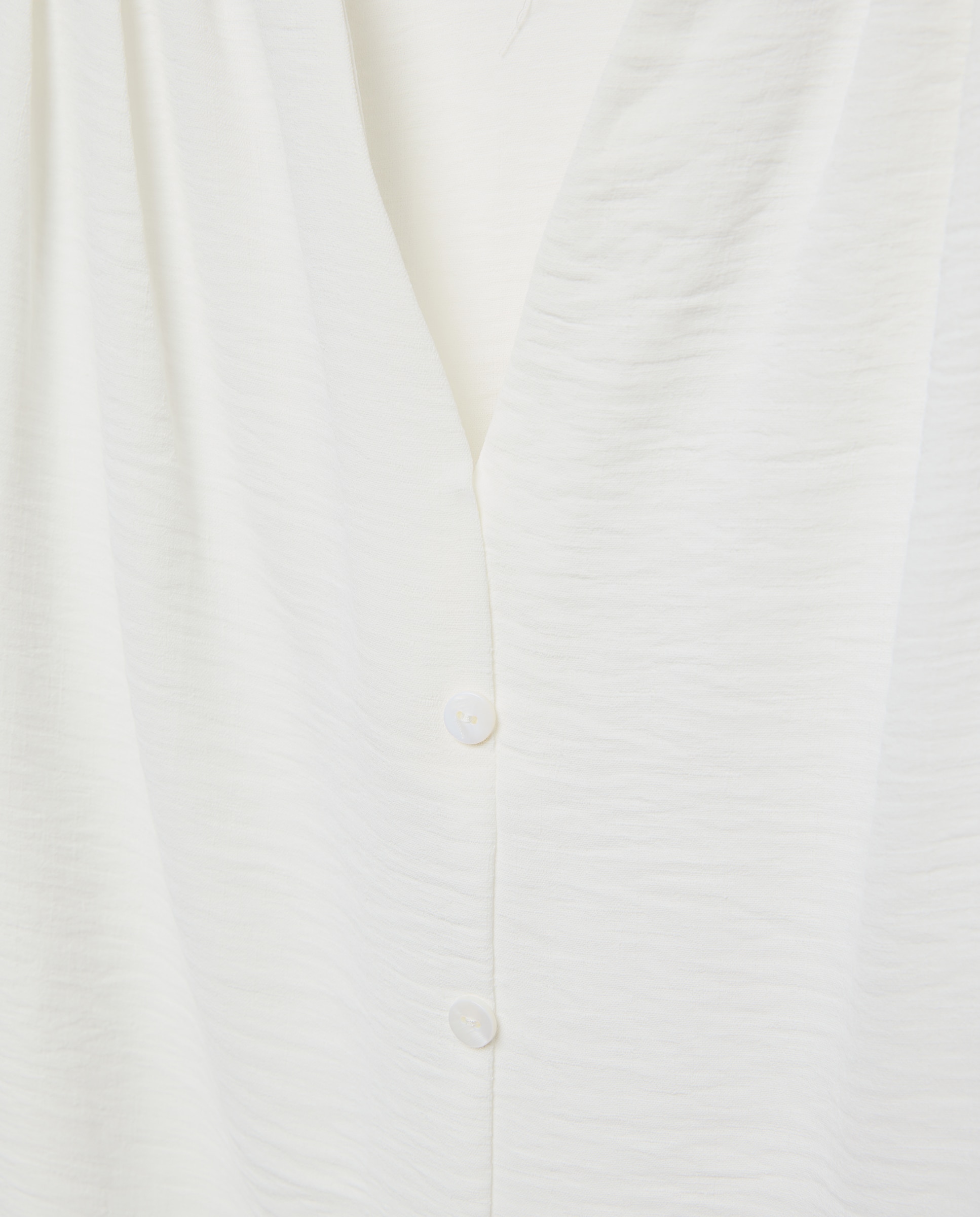 Blusa Lisa com Manga 3/4 Natural-5
