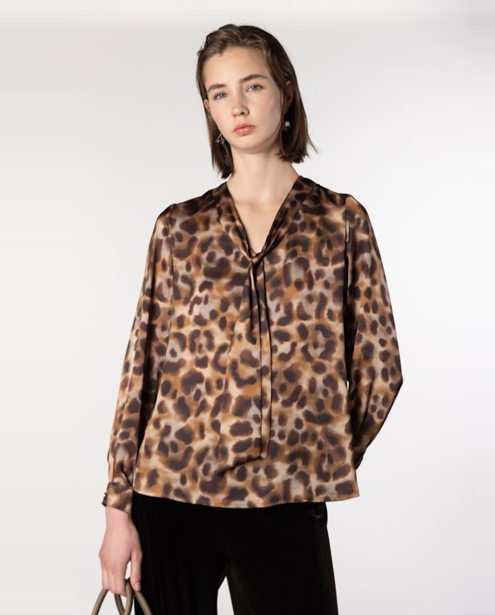 Imagem 0 de Blusa com Estampado de Inspiração Animal