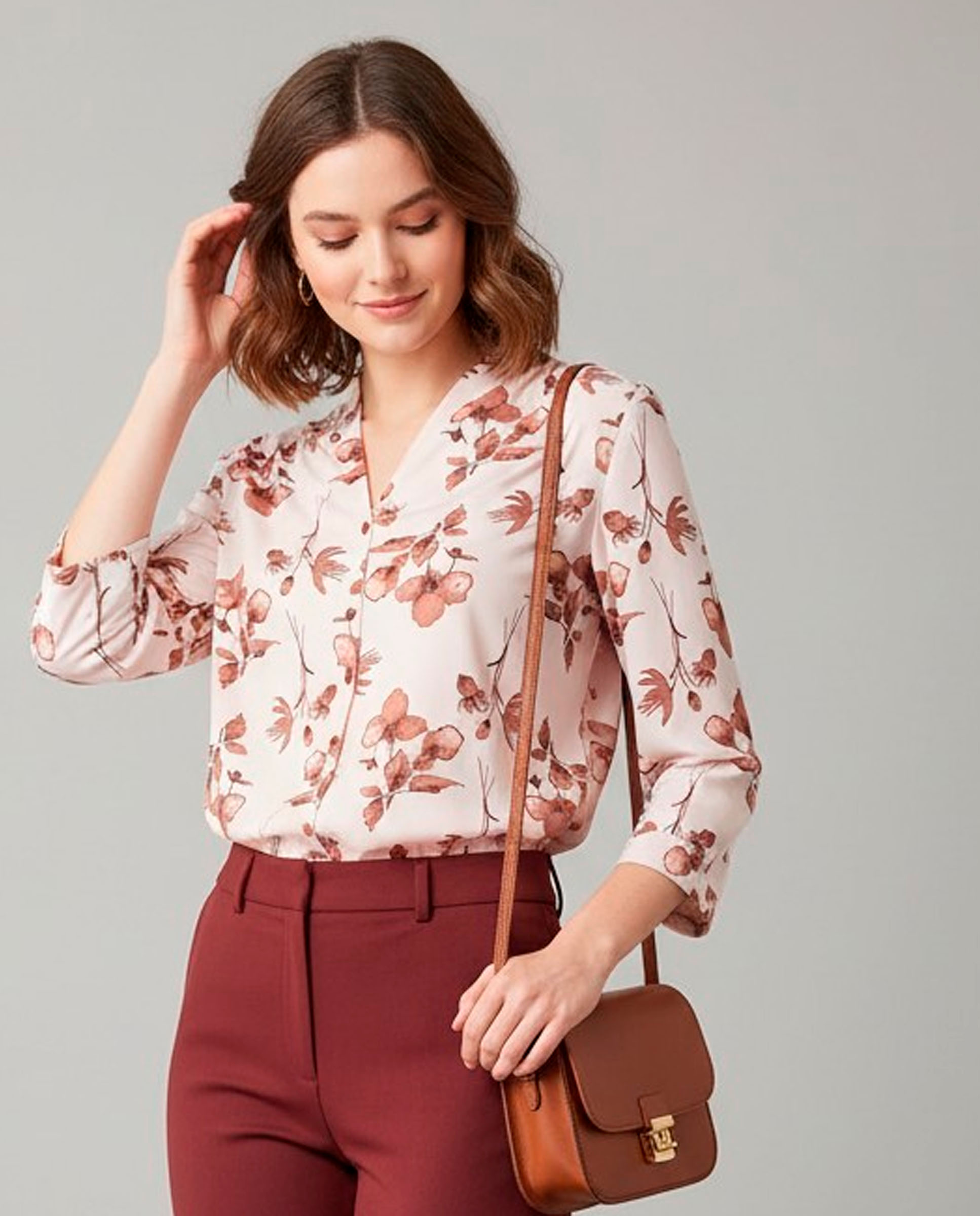 Imagem 0 de Blusa estampada de mulher
