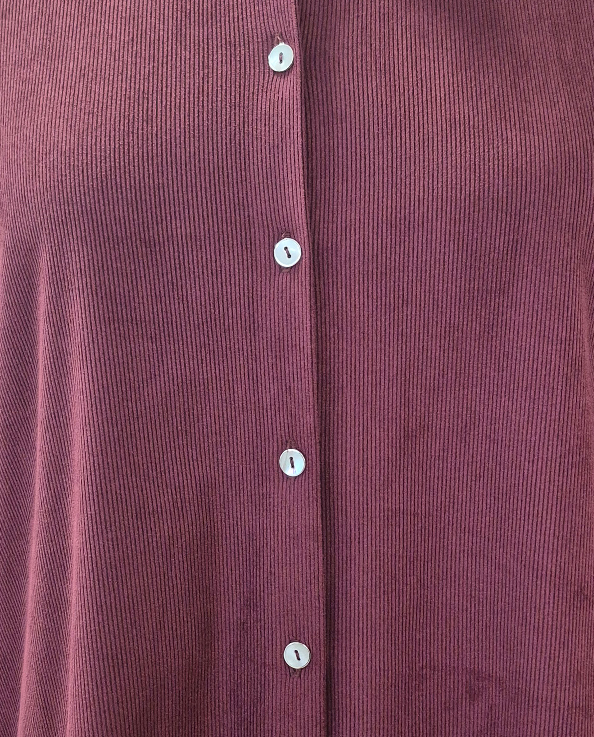 Camisa lisa de mulher Castanho-3