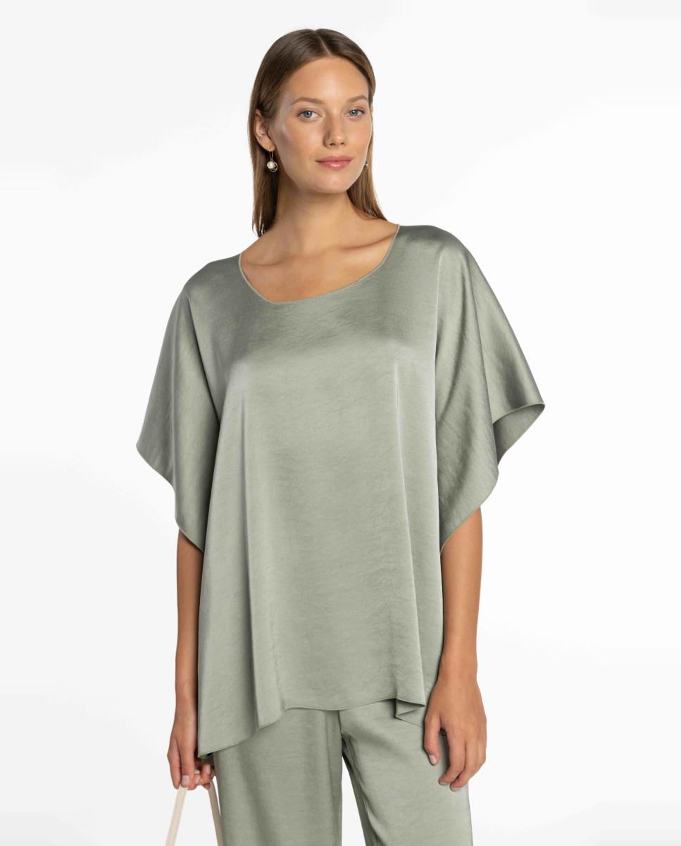 Imagem 0 de Capa de Cetim Duplo de Corte Oversize