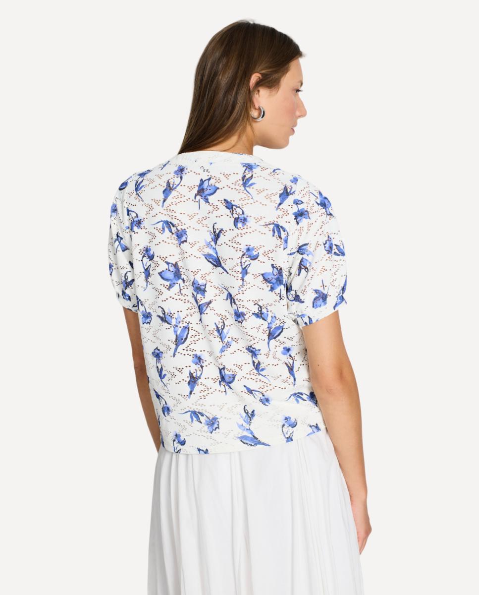 Blusa estampada Branco-2