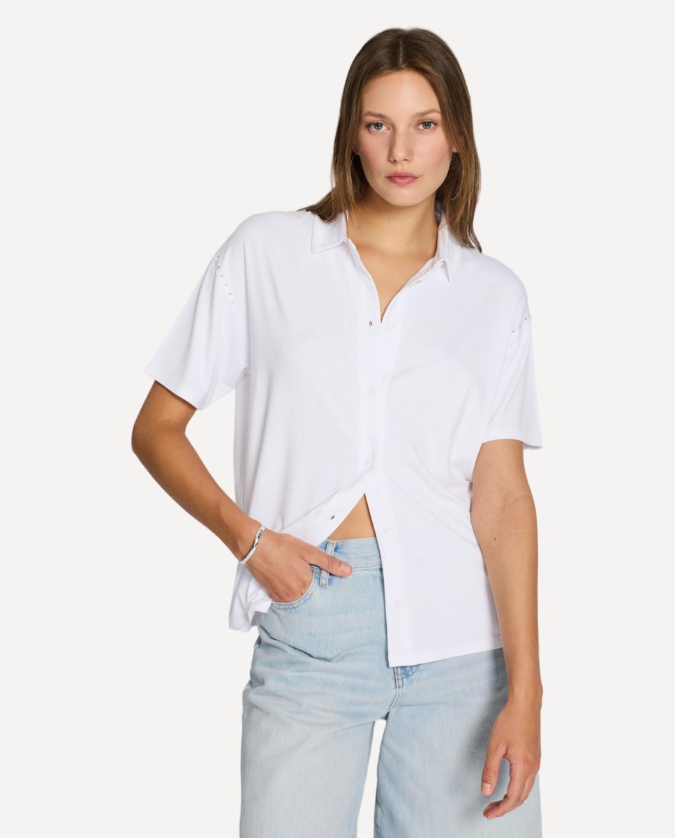 Imagem 0 de Camisa com Hotfix