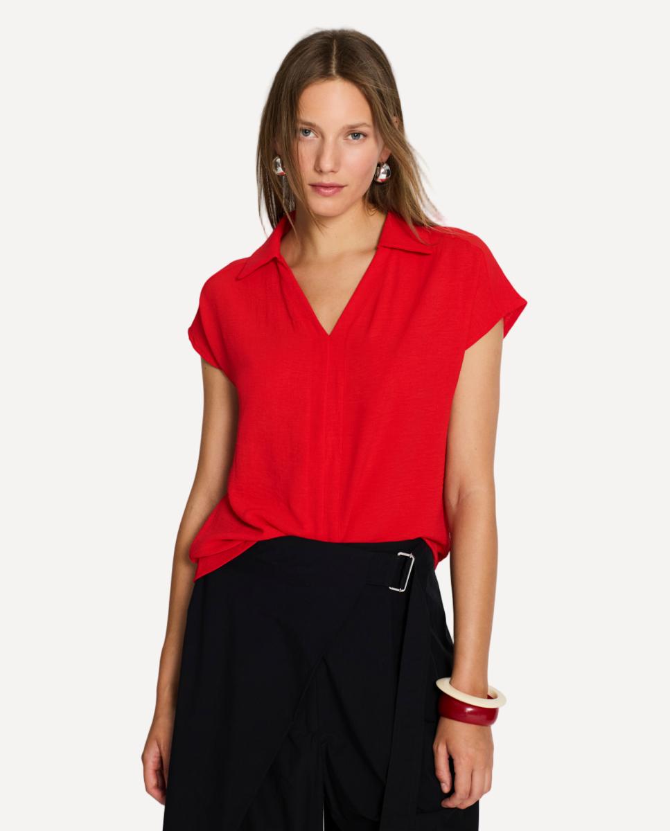 Imagem 0 de Blusa com Franzido nos Ombros