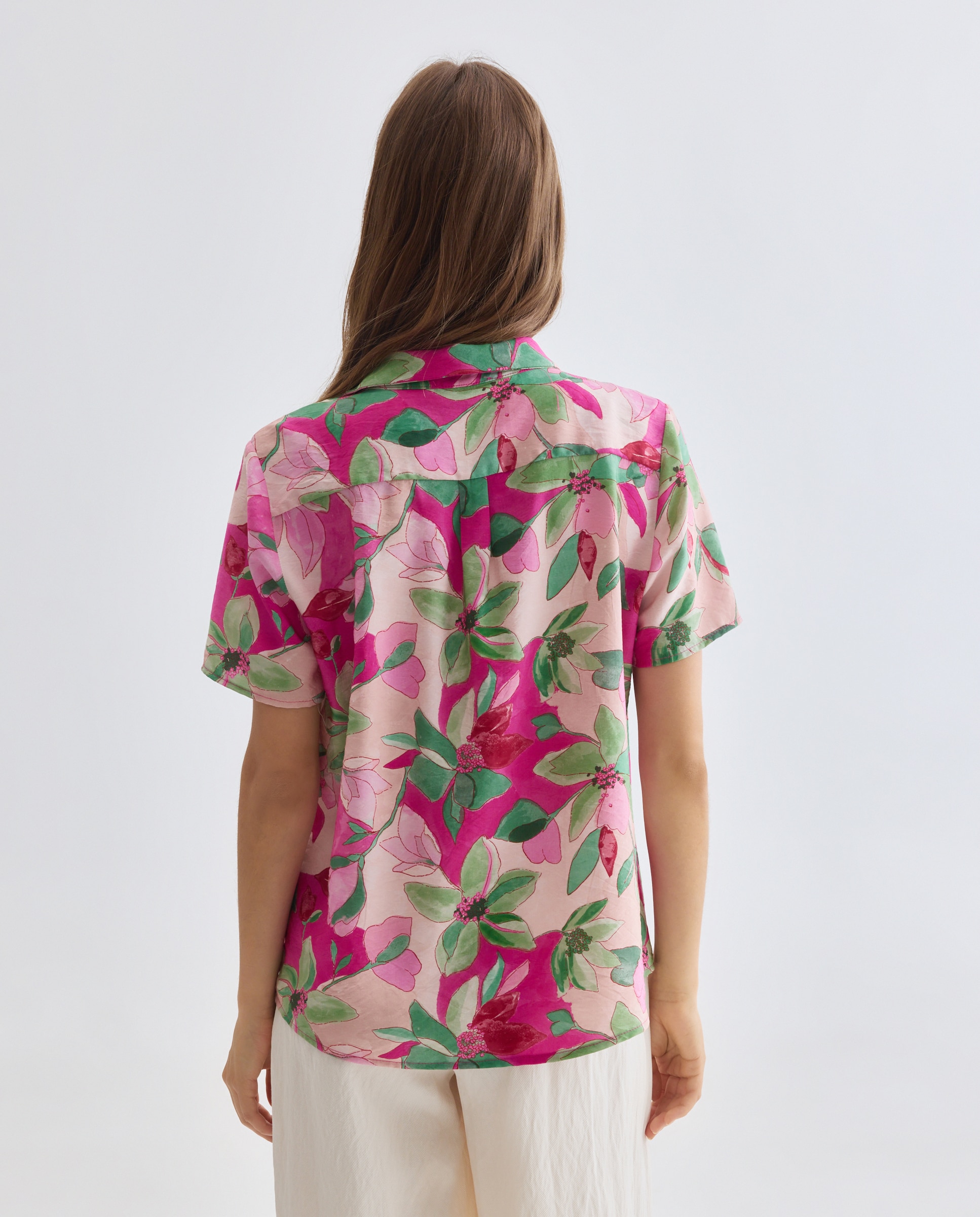 Camisa estampada Rosa-3