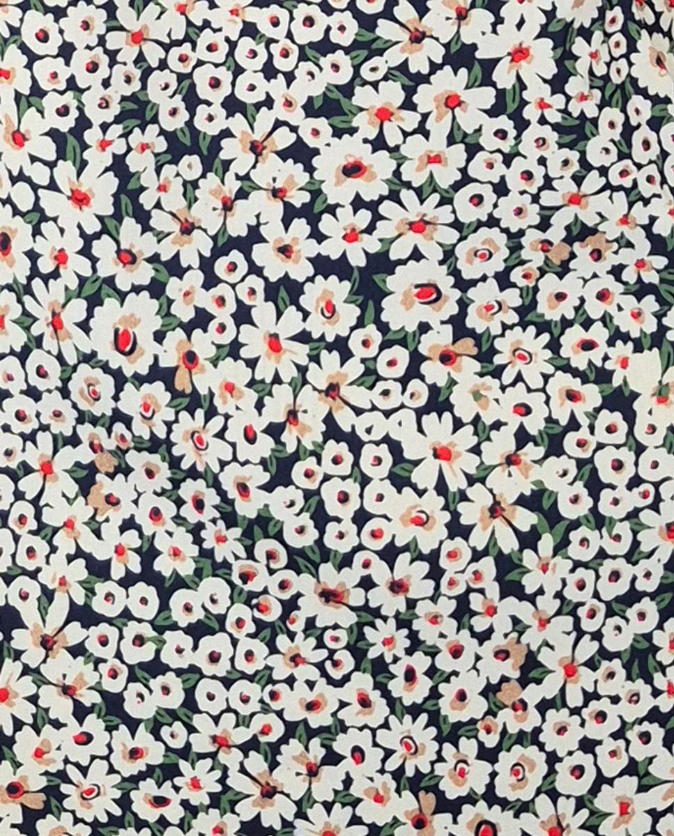 Camisa estampada com manga curta Multicolor-3