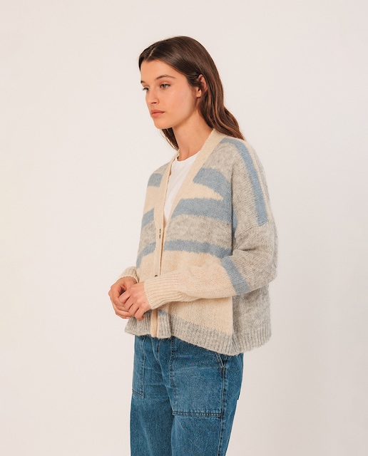 Imagen 0 de Chaqueta de mujer manga larga escote pico