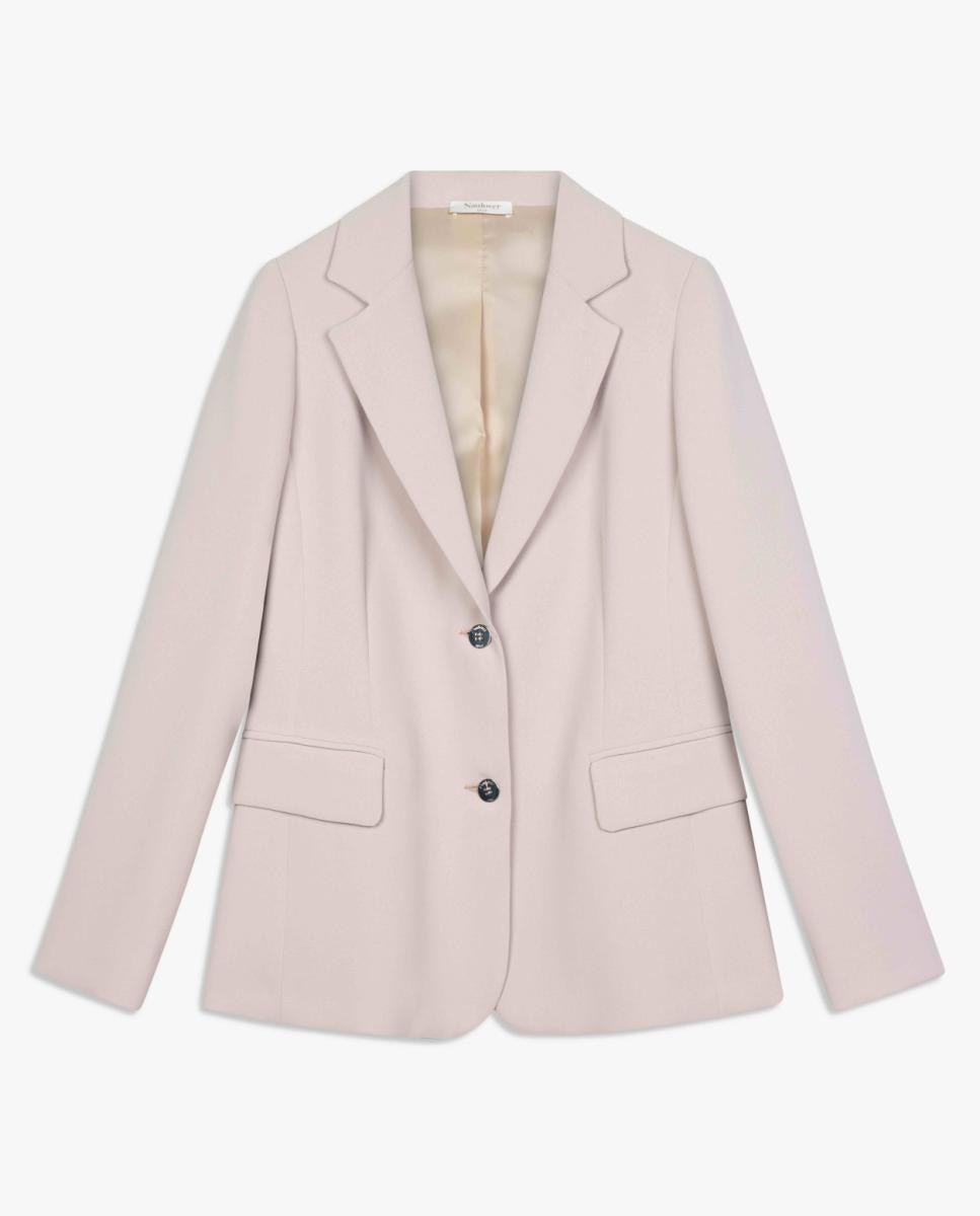 Blazer Liso Rosa-5
