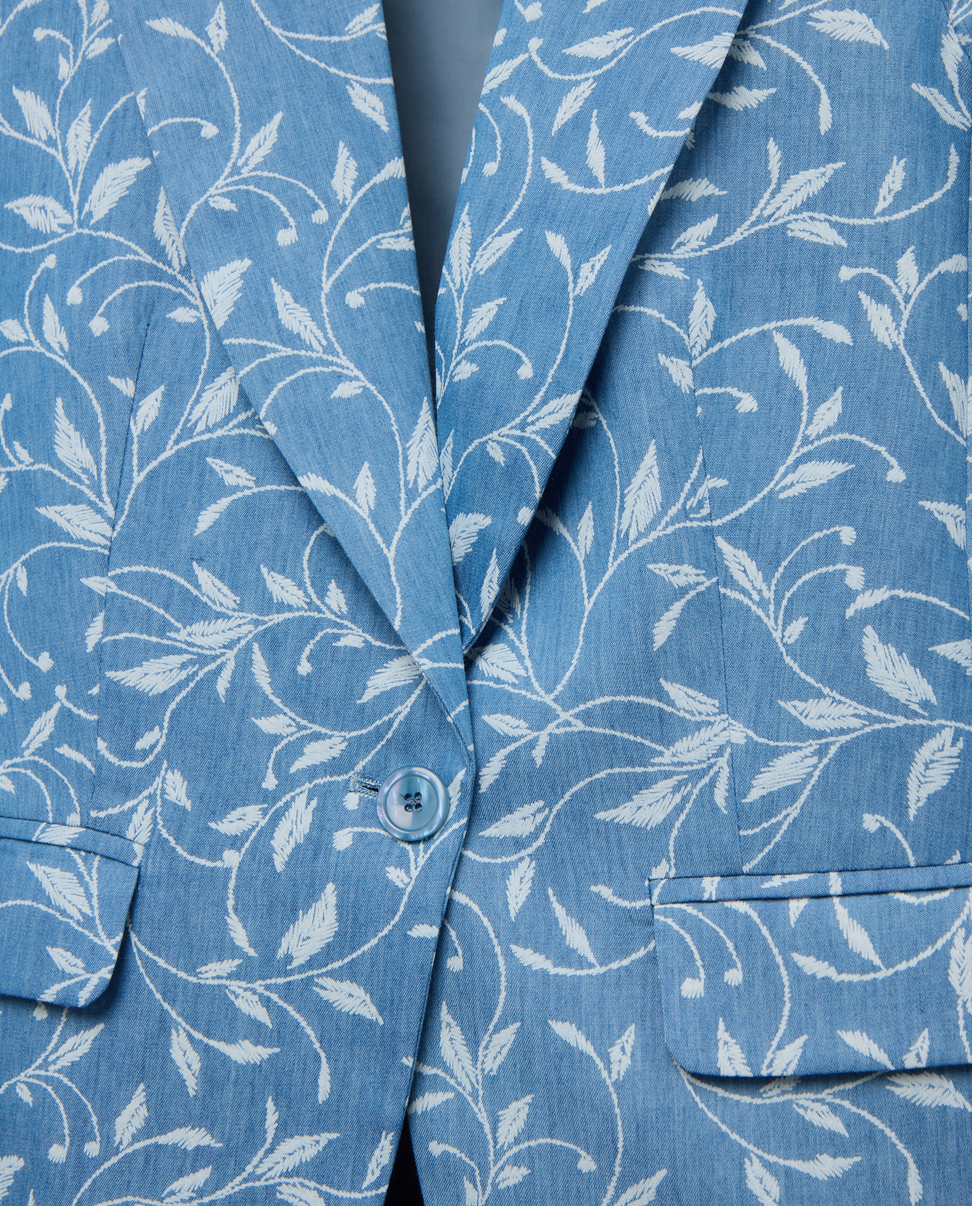 Casaco estampado Azul-5