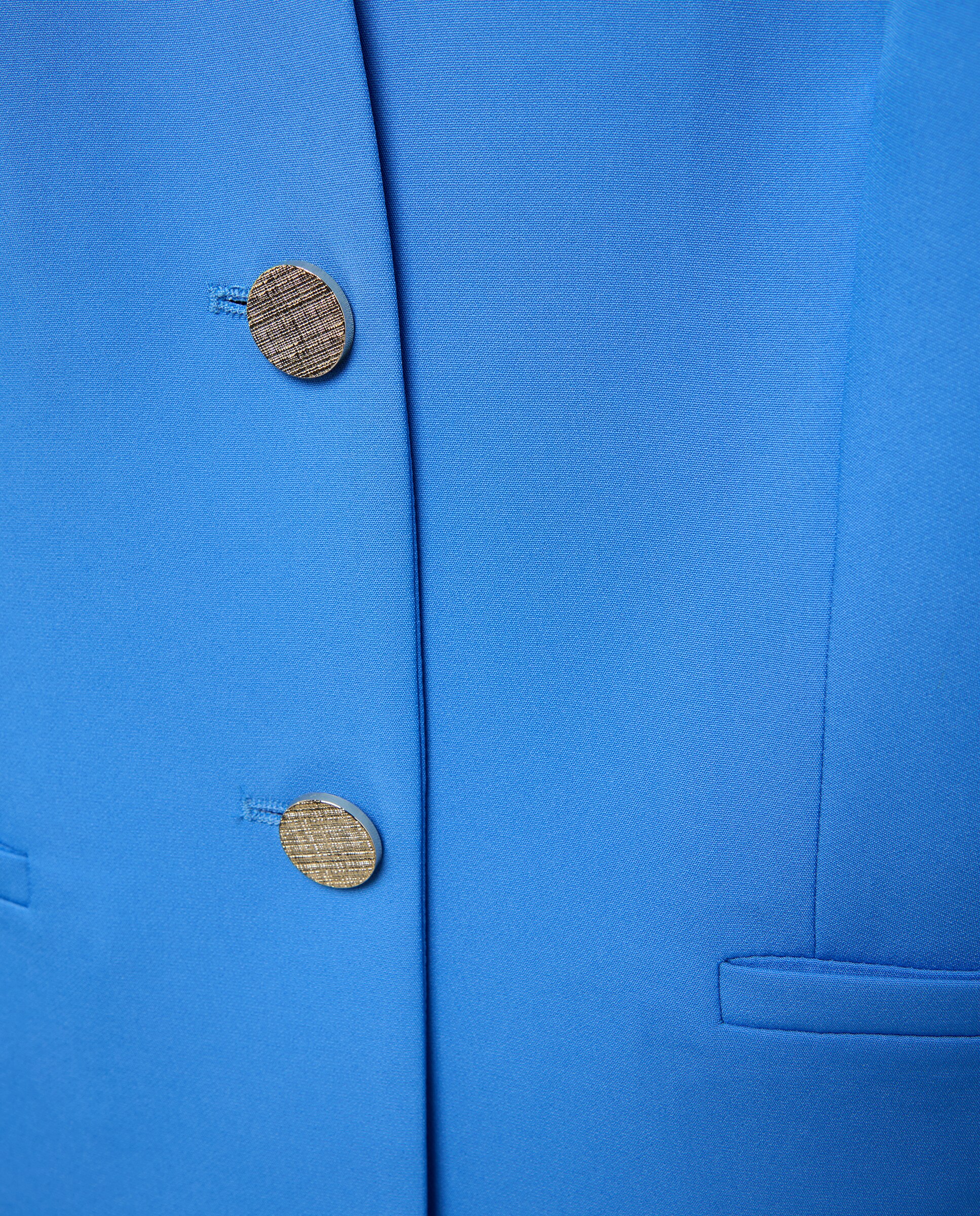 Chaqueta de mujer lisa con manga larga - Zermatt - Azul Azul-5