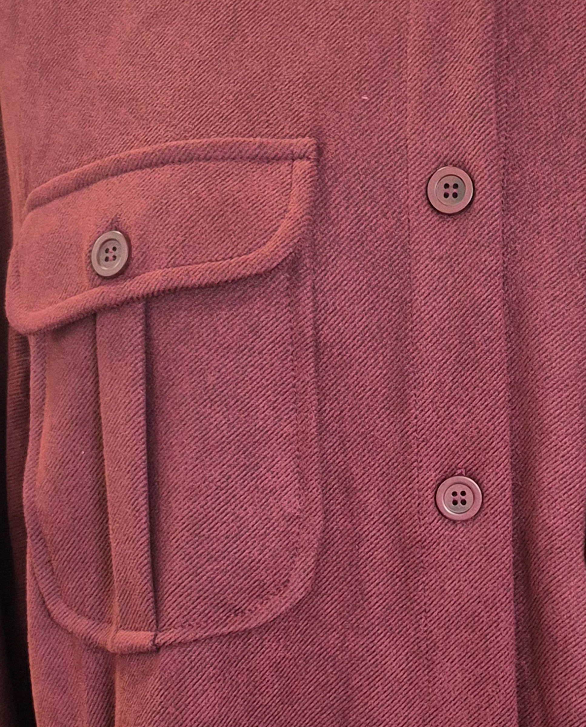 Chaqueta de mujer rayas - Zermatt - Granate Granate-2