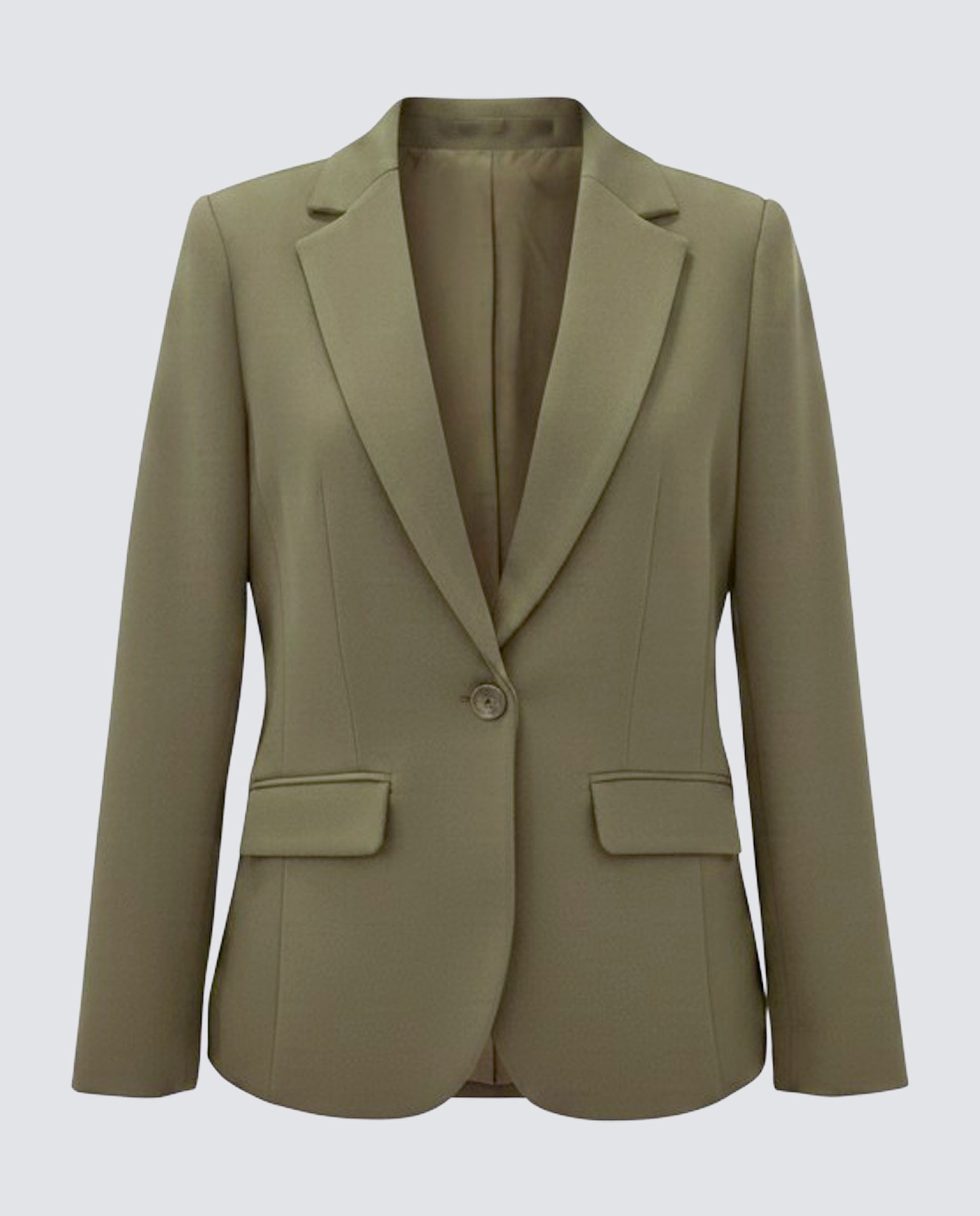 Imagen 3 de Chaqueta de mujer lisa manga larga - Zermatt - Verde Verde