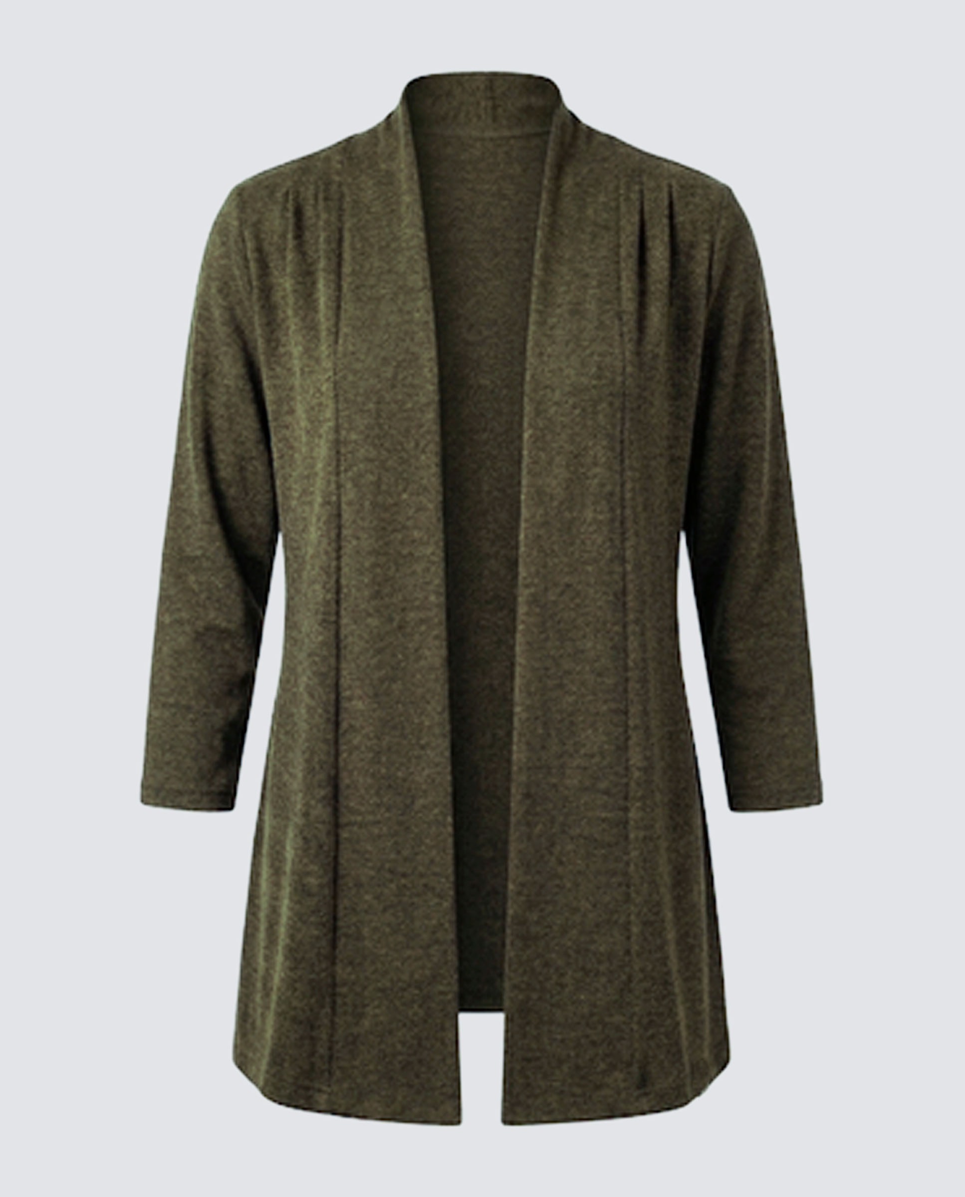Chaqueta de mujer lisa con manga larga - Zermatt - Verde Verde-3