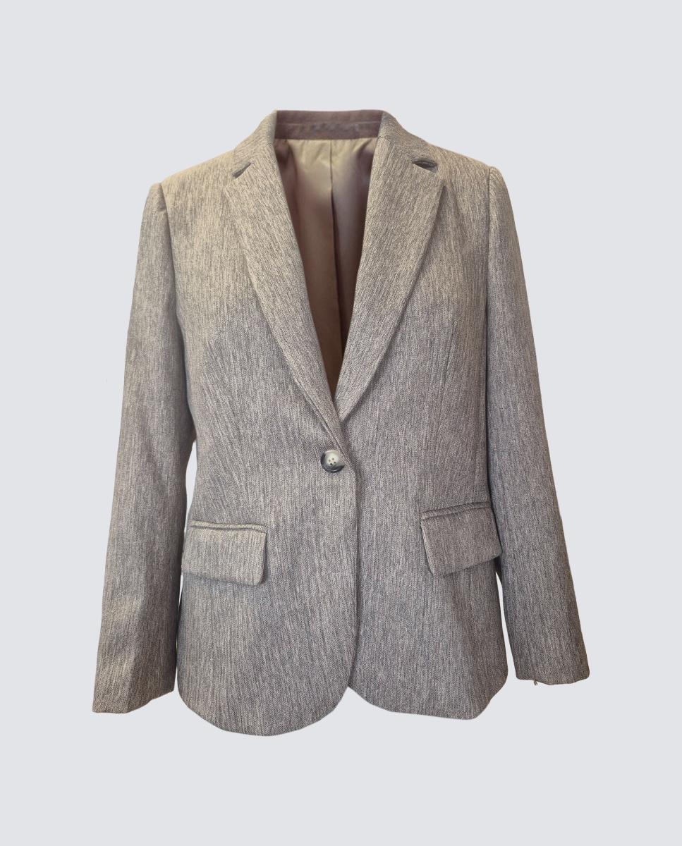 Chaqueta de mujer lisa vigoré, manga larga - Zermatt - Beige Beige-3