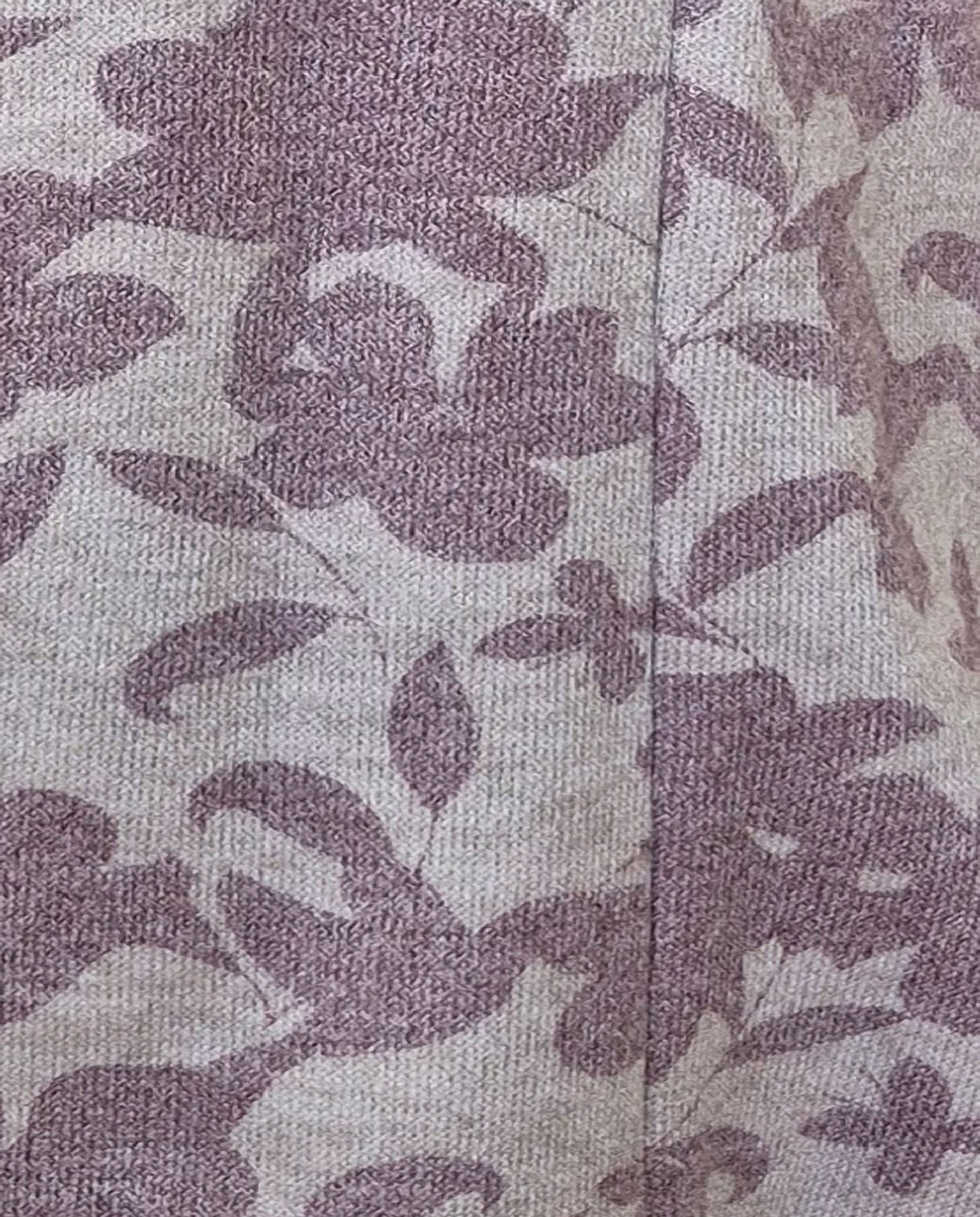 Casaco Estampado de Manga Comprida Grená-3