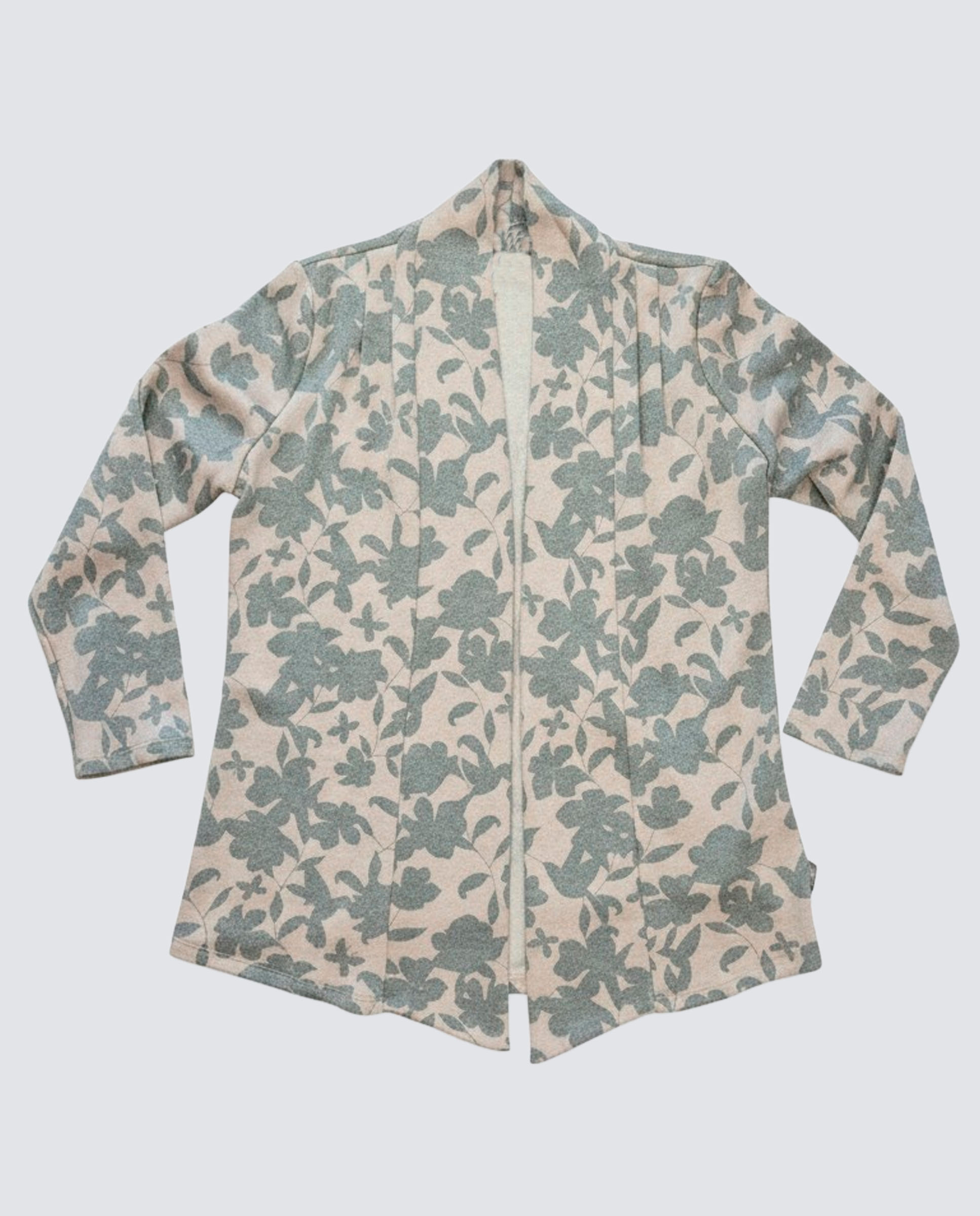 Chaqueta de mujer estampada, manga larga - Zermatt - Verde Verde-4