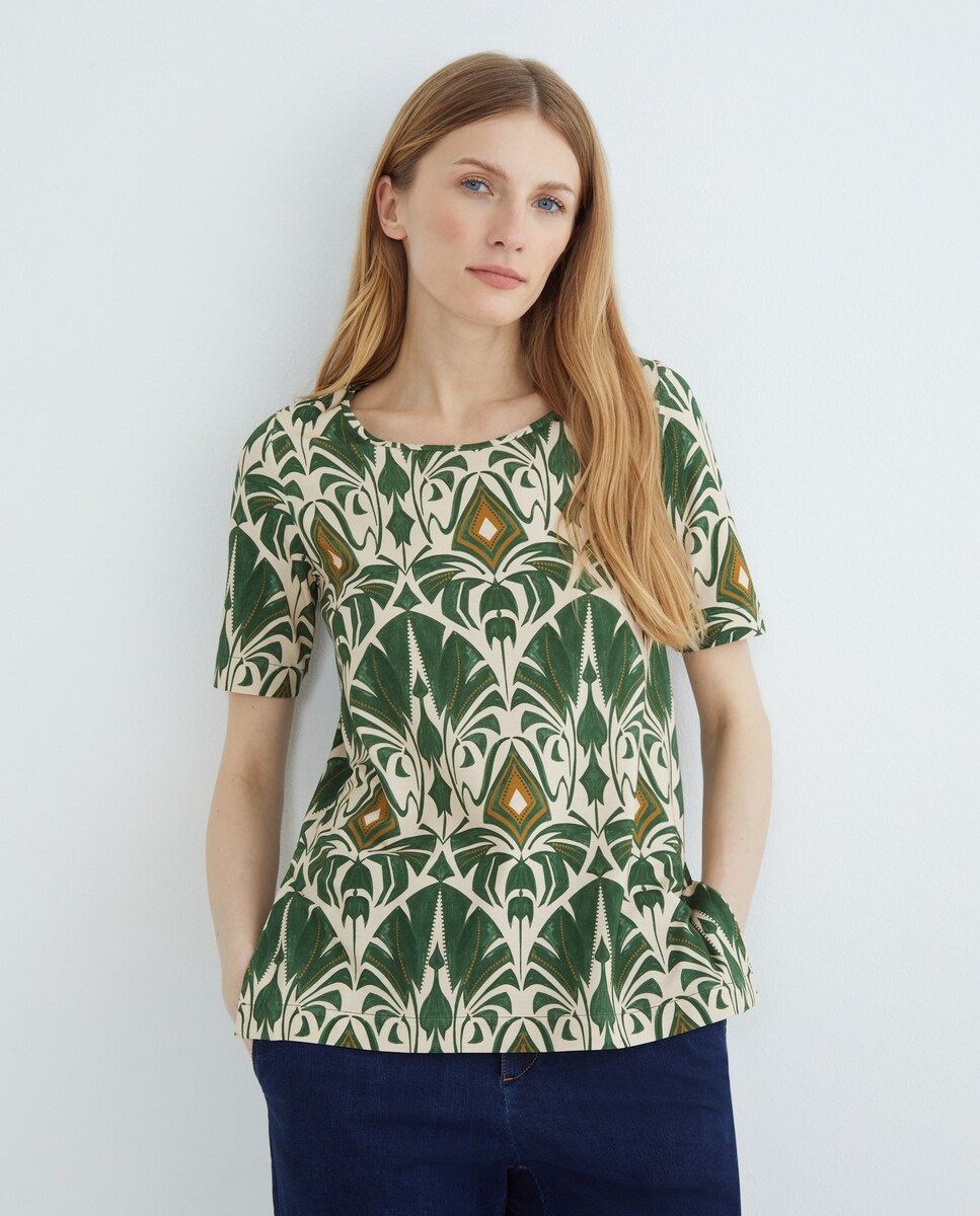 Camiseta de manga corta y escote · Guitare · El Corte Inglés