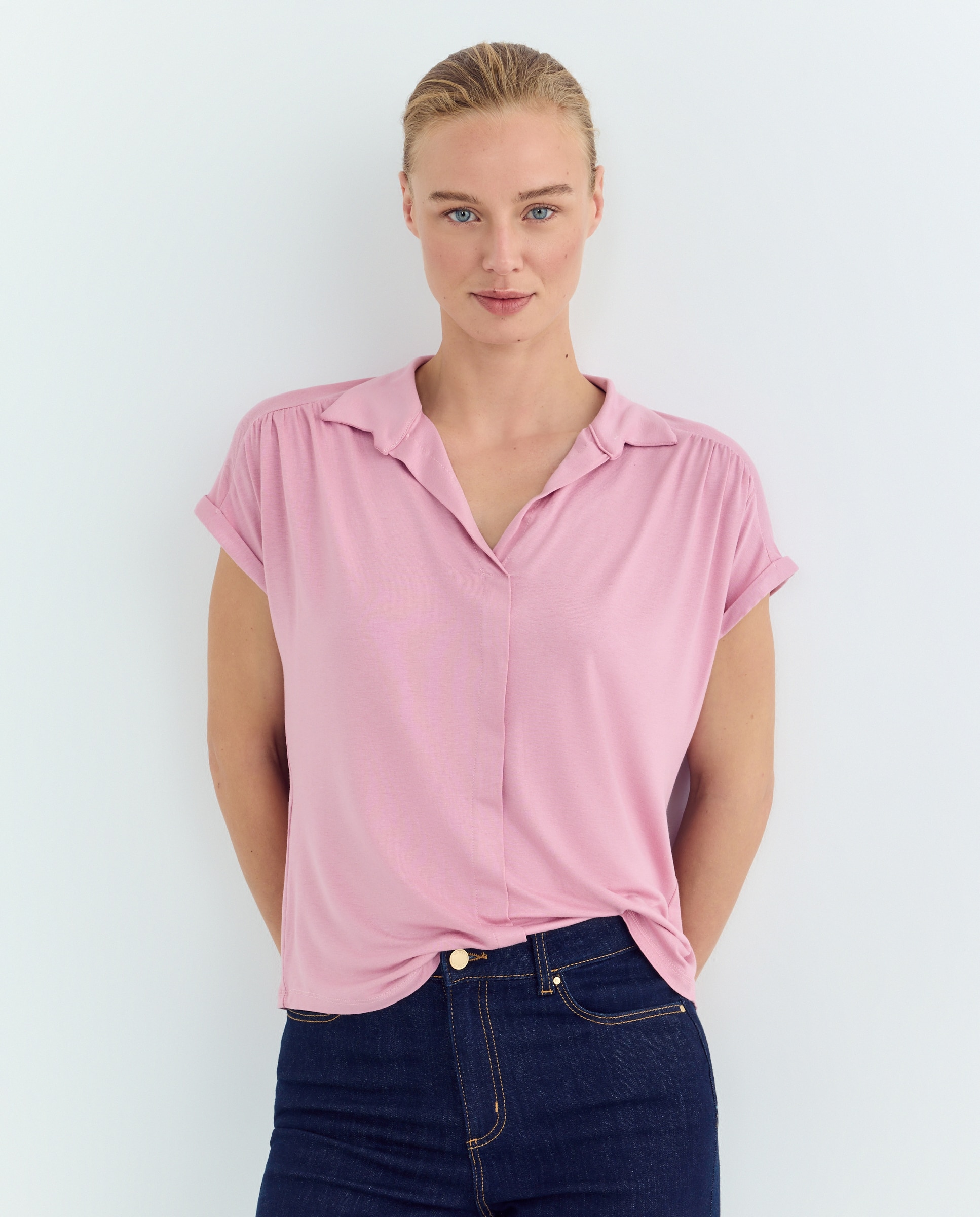 Imagem 0 de Polo Liso com Manga Curta