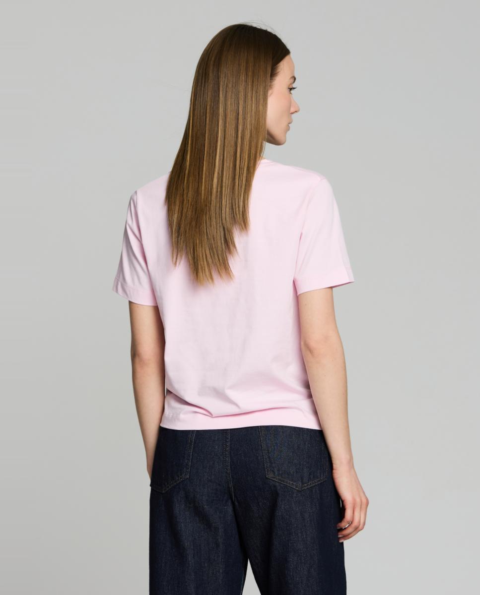 T-shirt com Hotfix Rosa-claro-2