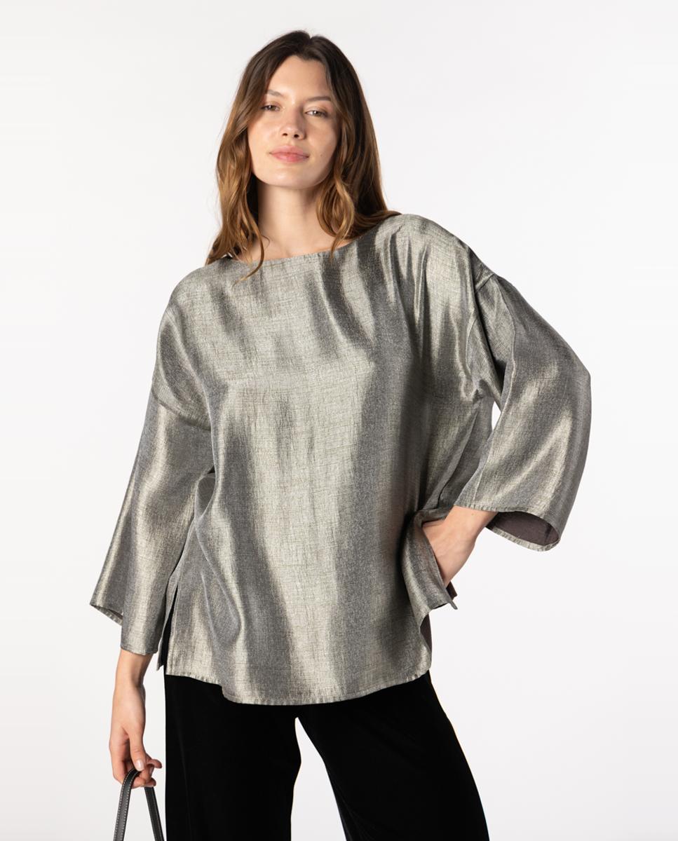 Imagem 0 de Blusa Metalizada