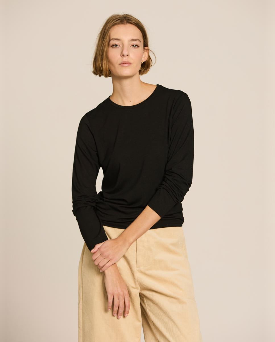 Imagem 0 de T-shirt de Malha de Viscose