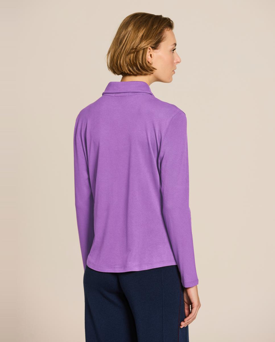 Camisa de mujer punto lisa - Escorpion - Lila Lila-2