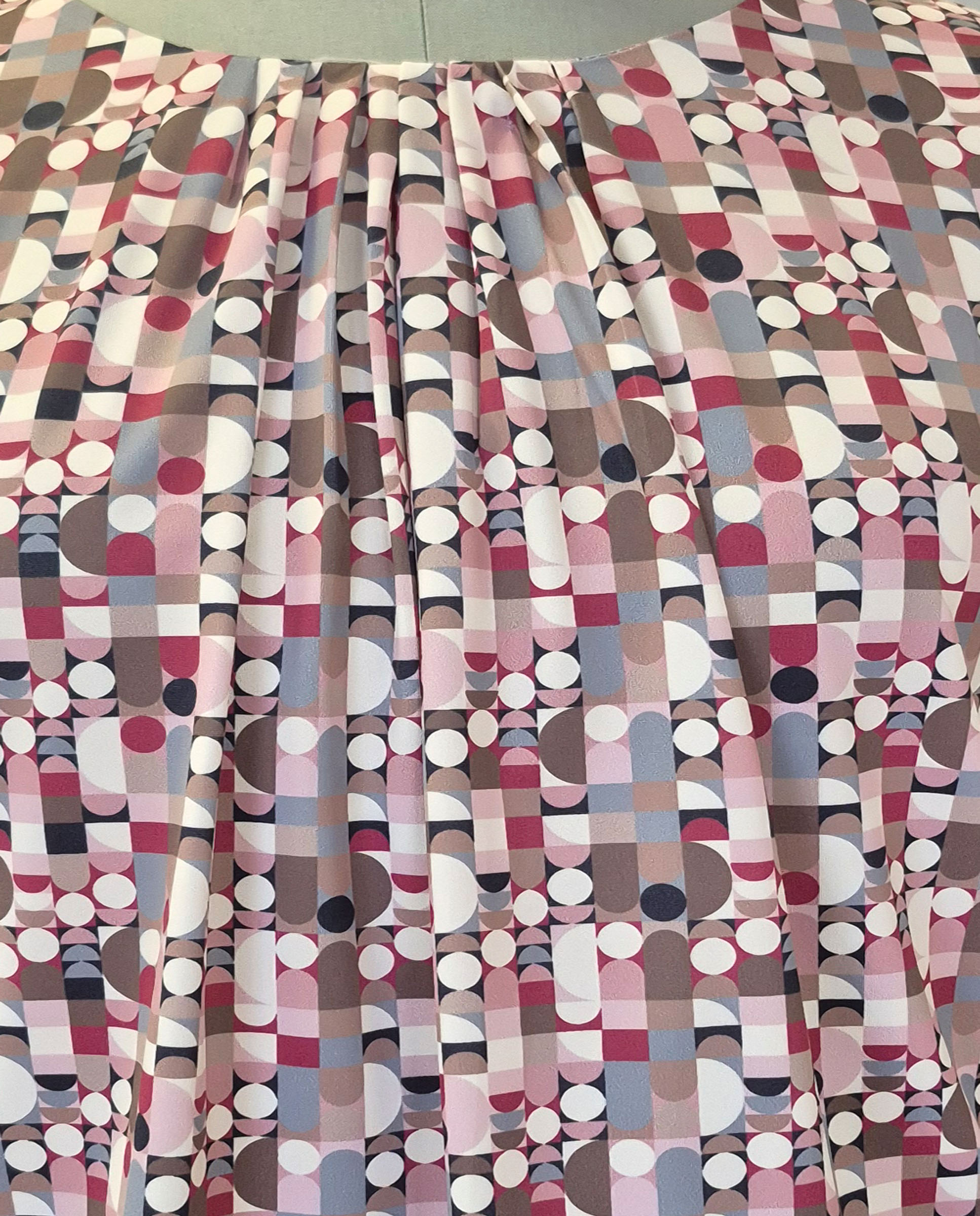 T-shirt Estampada com Manga 3/4 para Mulher Multicolor-3