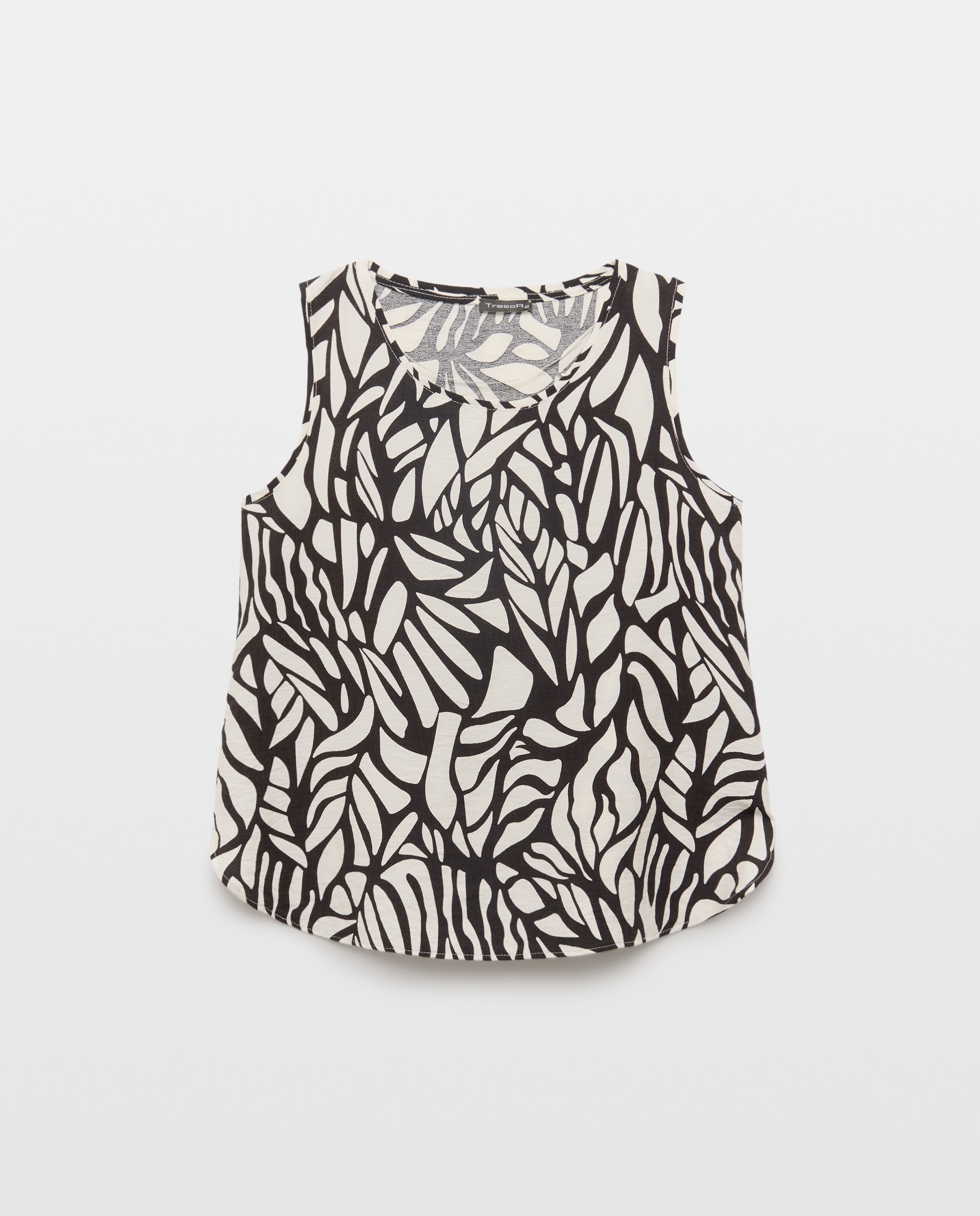T-shirt estampada Preto-4