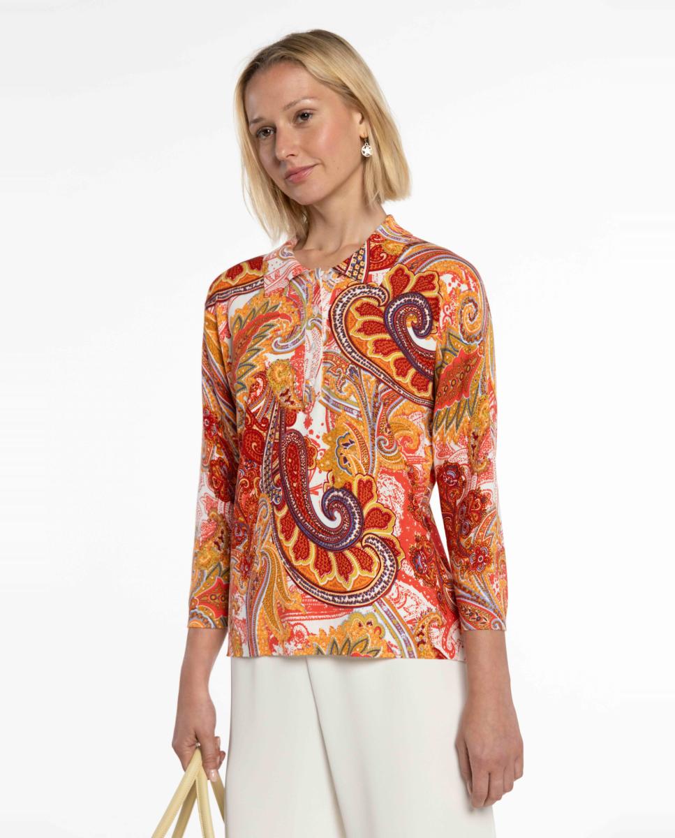 Imagem 0 de Calças largas e estampadas