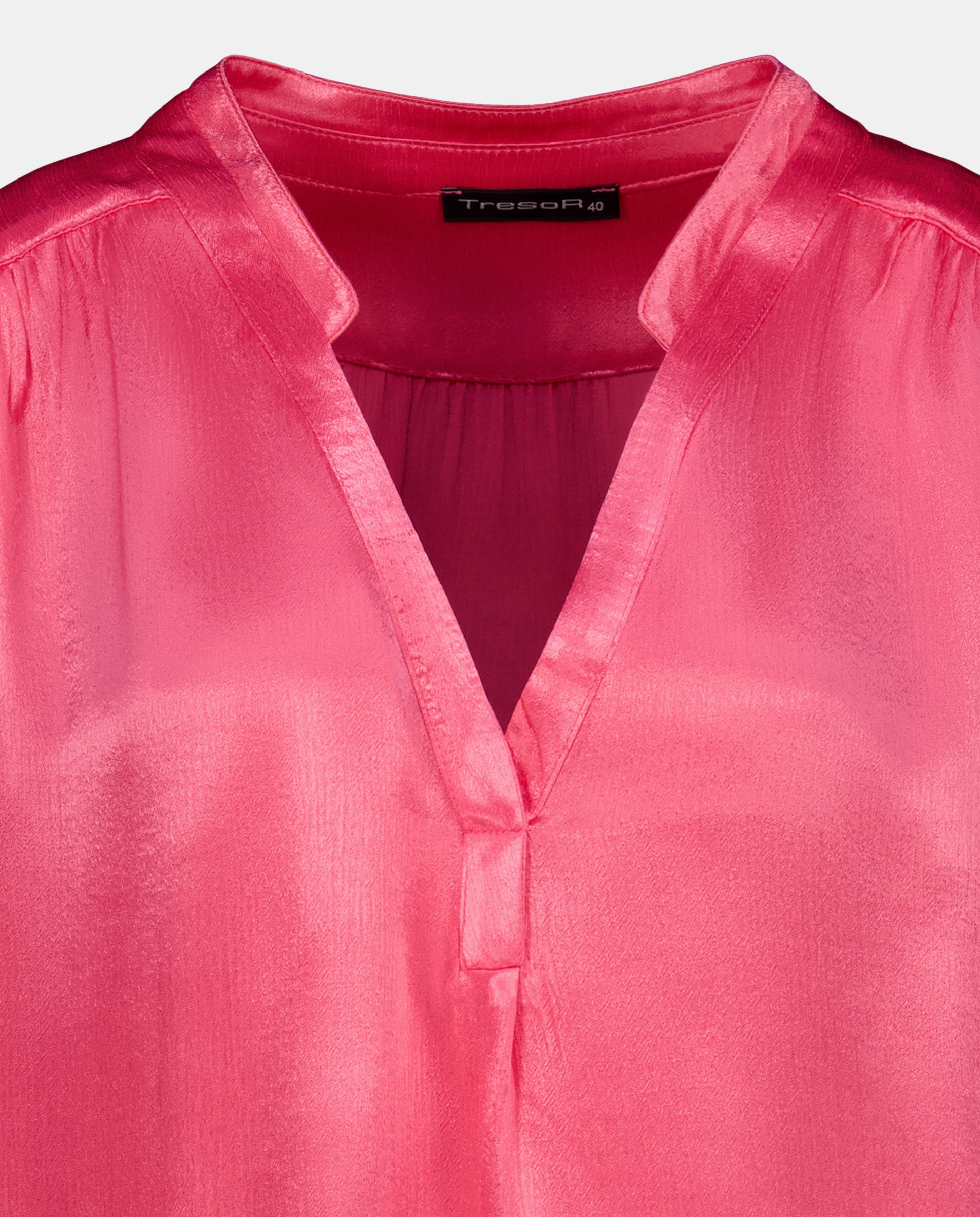 Blusa de Manga Comprida Rosa-5