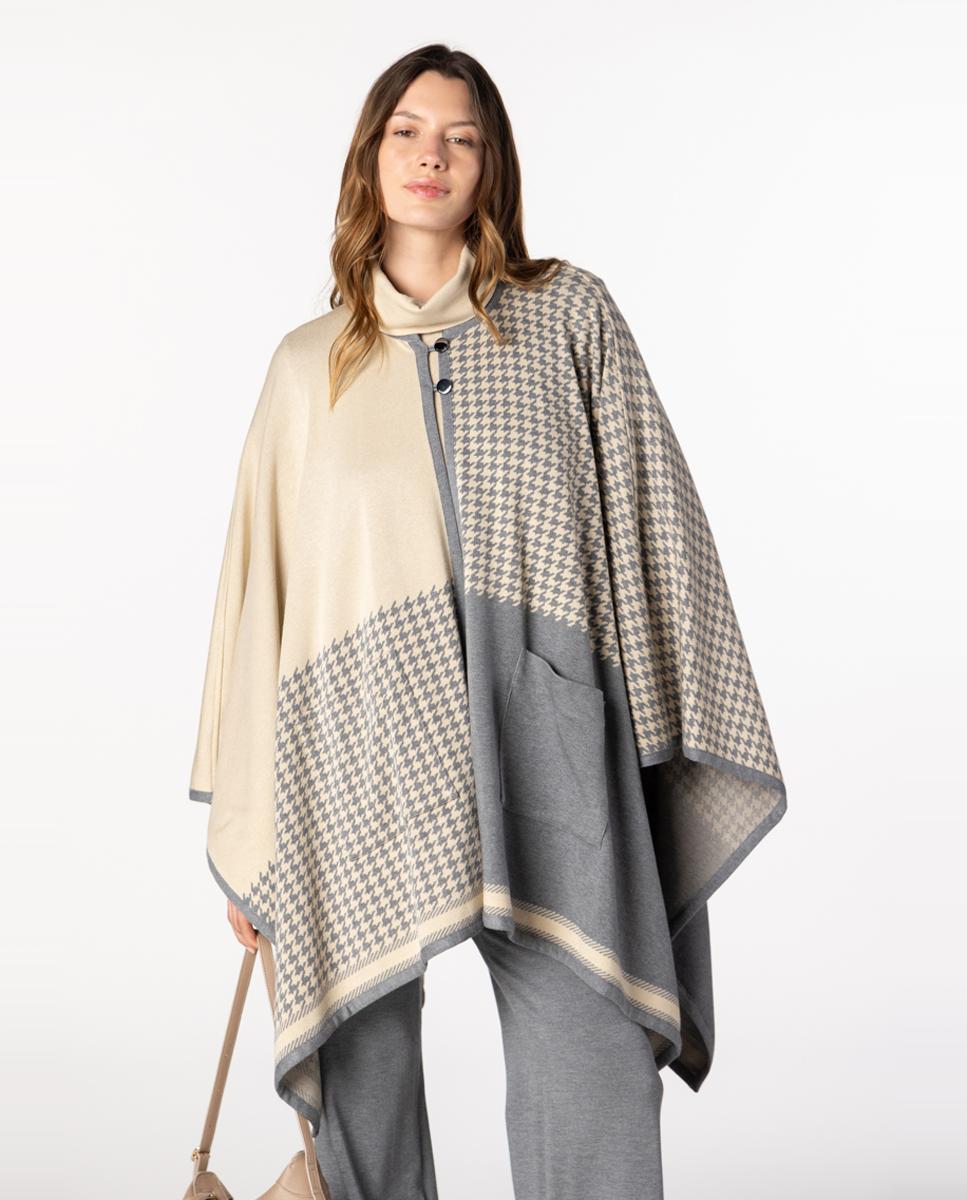 Imagem 0 de Capa de Jacquard com Pied-de-Poule